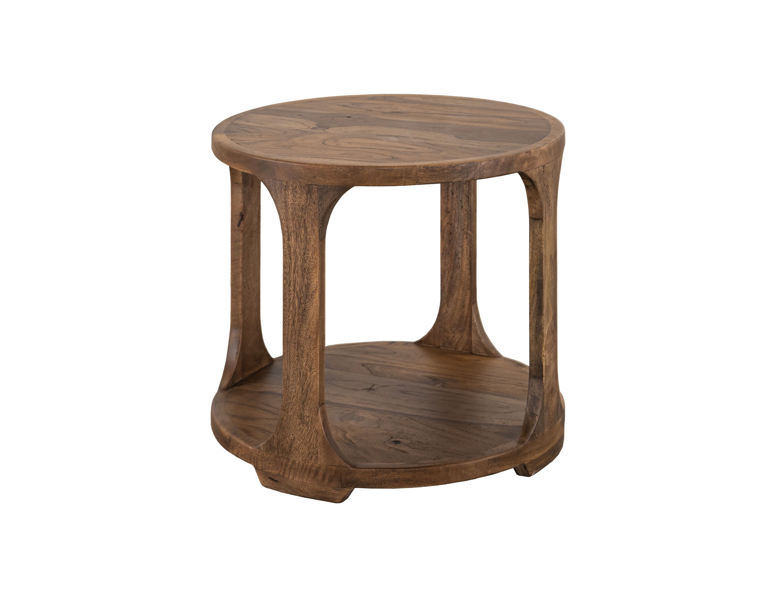 International Furniture Direct Balam - End Table - Brown