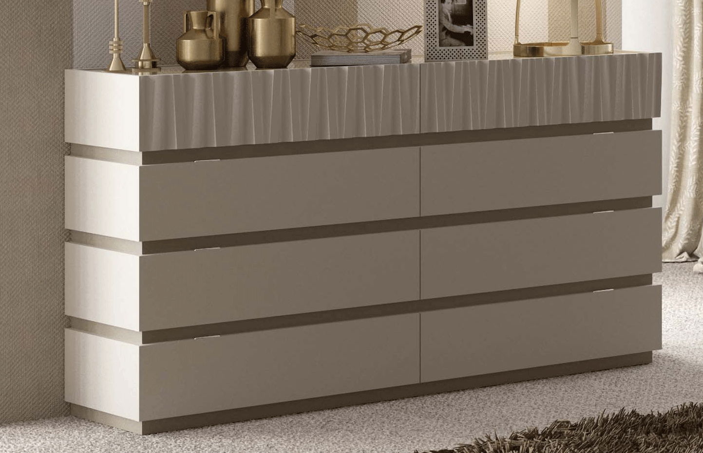 Marina - Double Dresser - Taupe