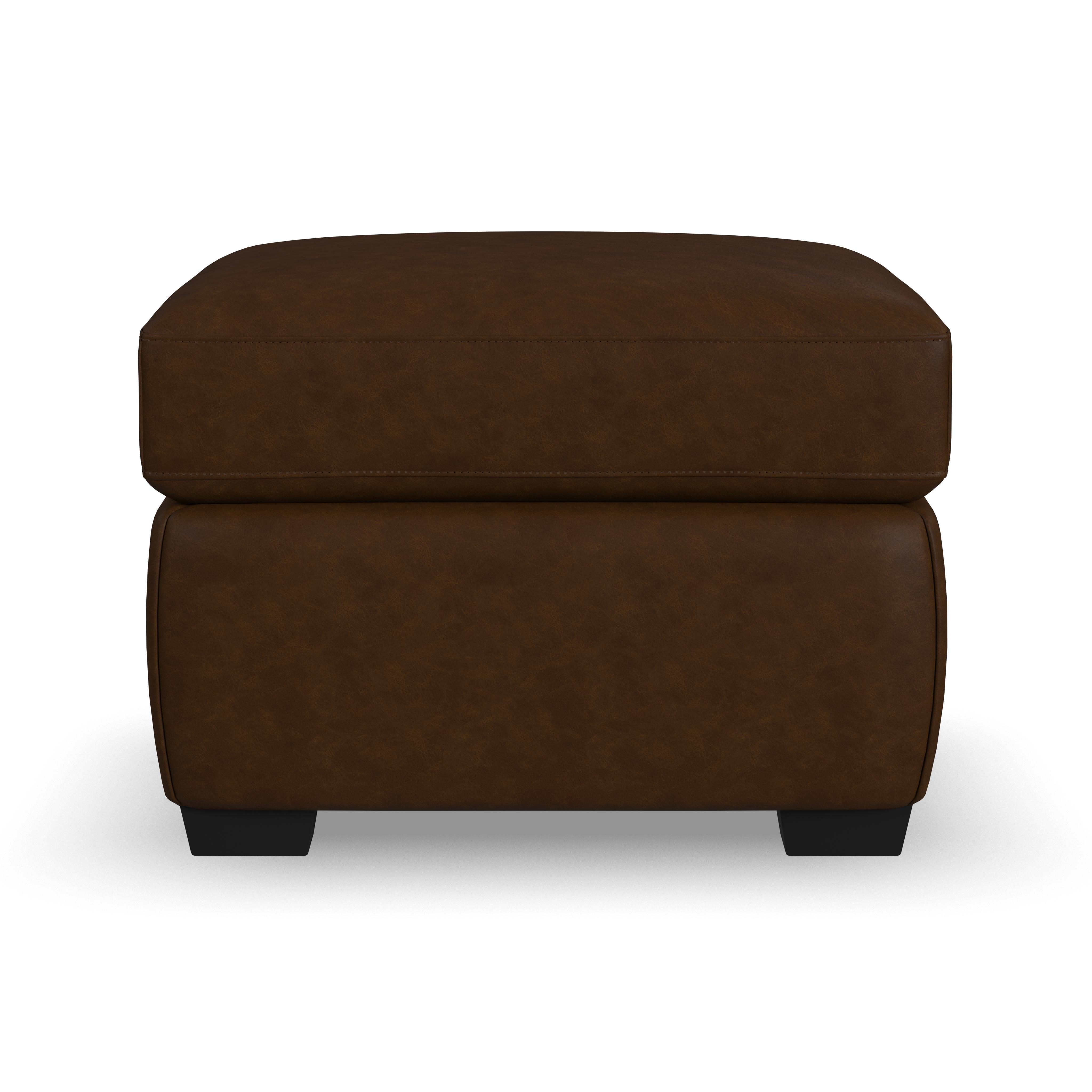 Hudson - Ottoman For Living Room - Dark Brown, dark brown, view 2