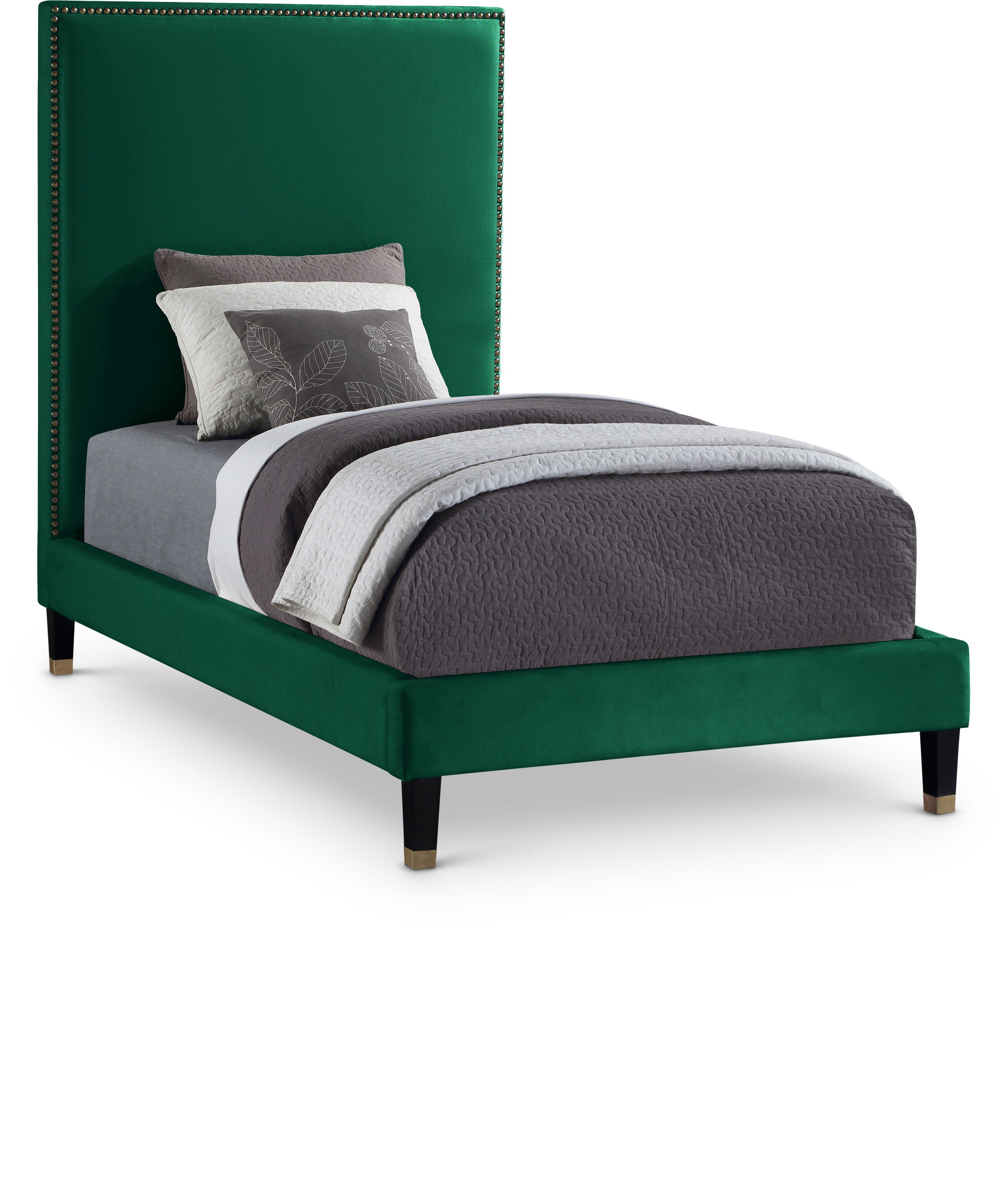 Harlie - Twin Bed - Green