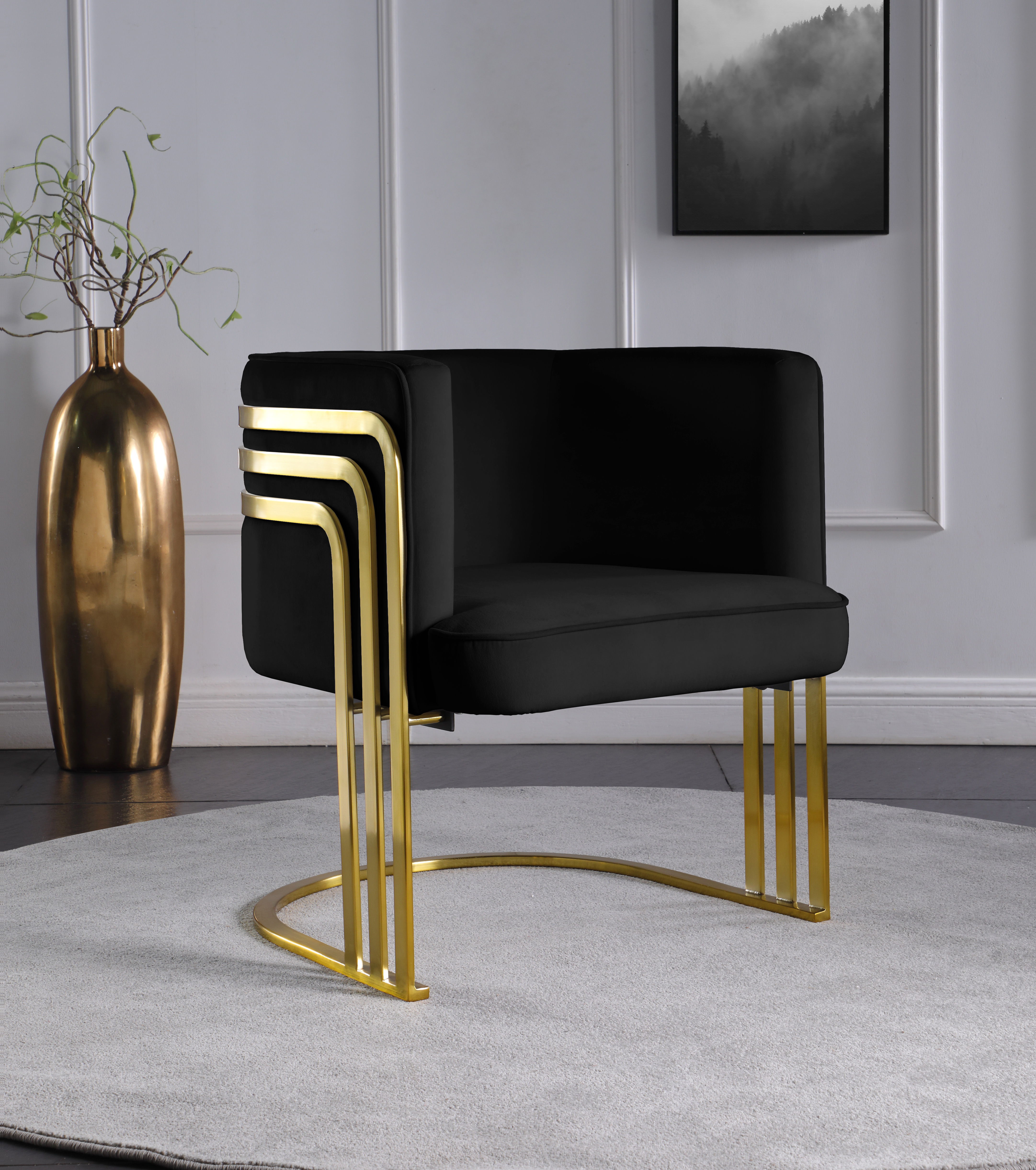 Rays - Accent Chair - Black