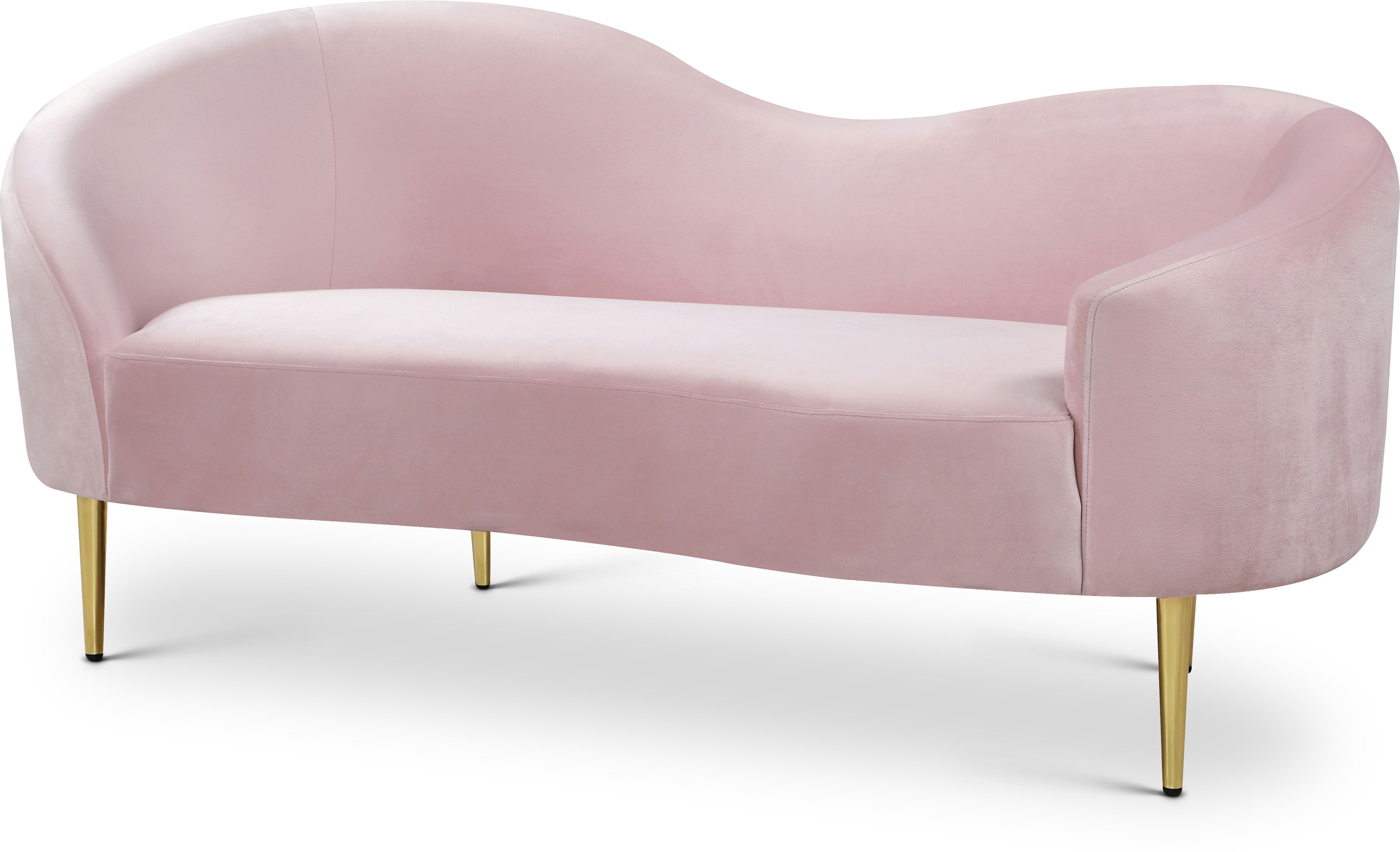 Ritz - Loveseat - Pink