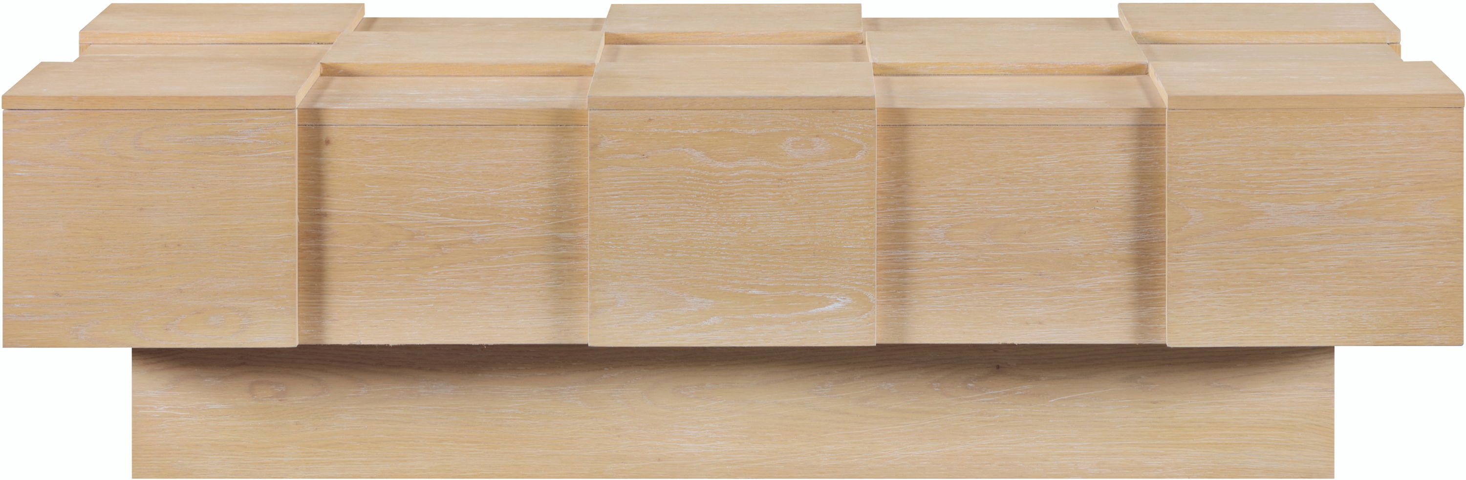 Anzio - Oak Veneer Coffee Table - Natural