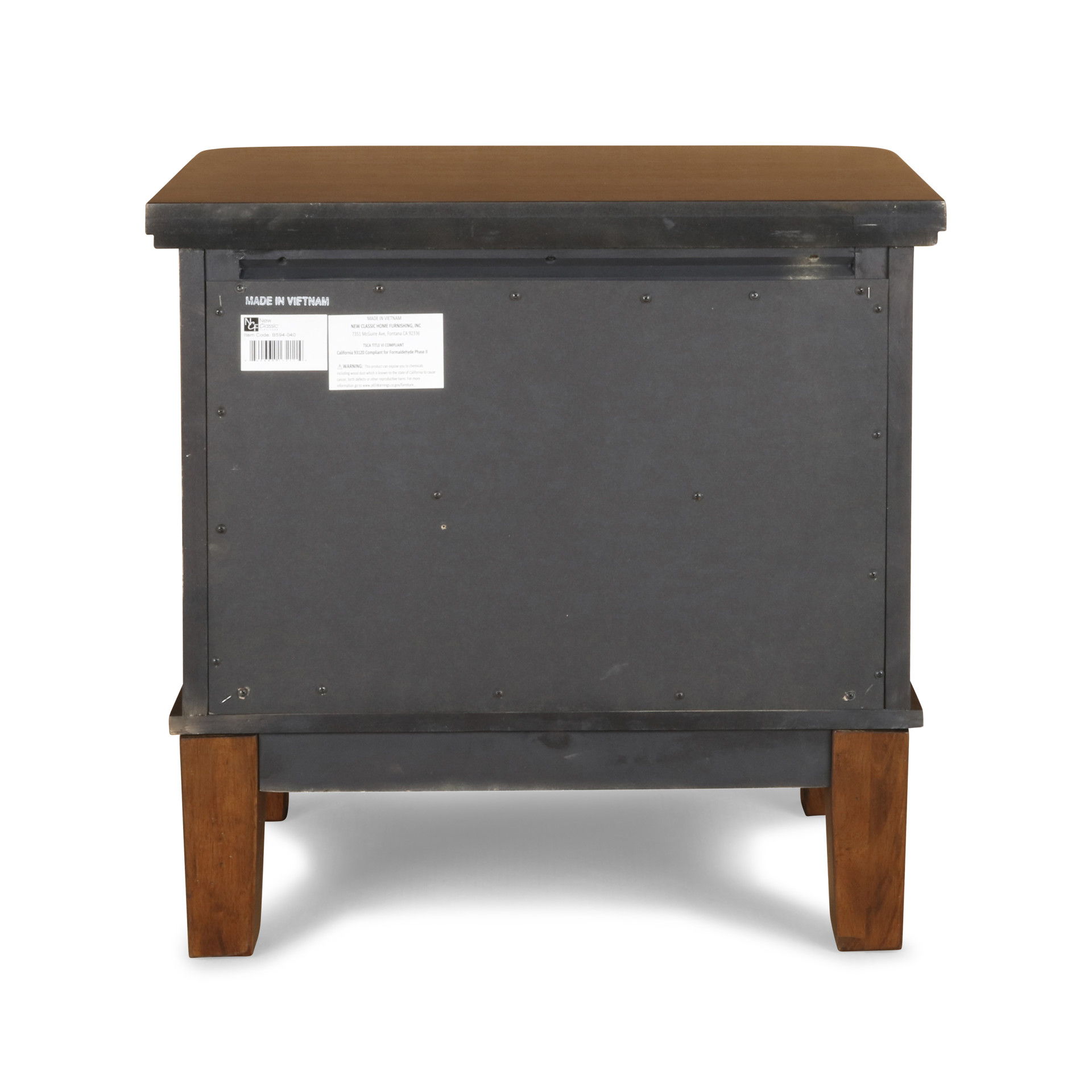 Cagney - Nightstand - Chestnut, light brown, view 6