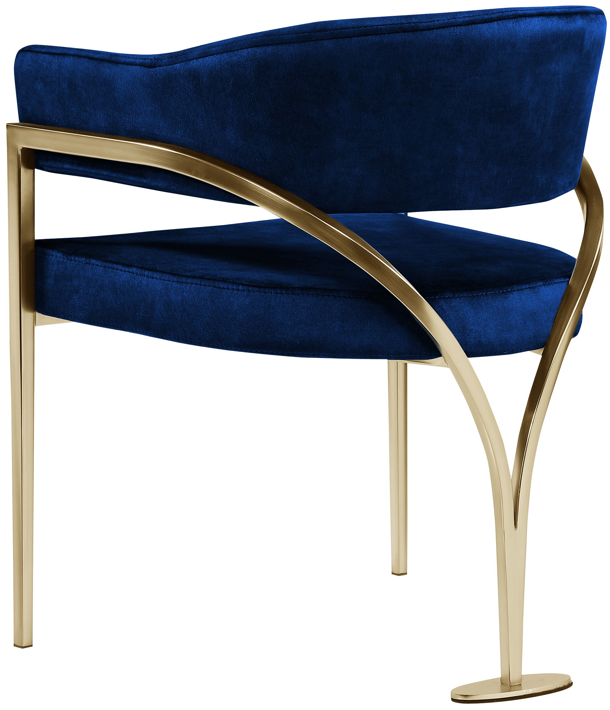 Madelyn - Fabric Dining Chair (Set of 2) - Navy