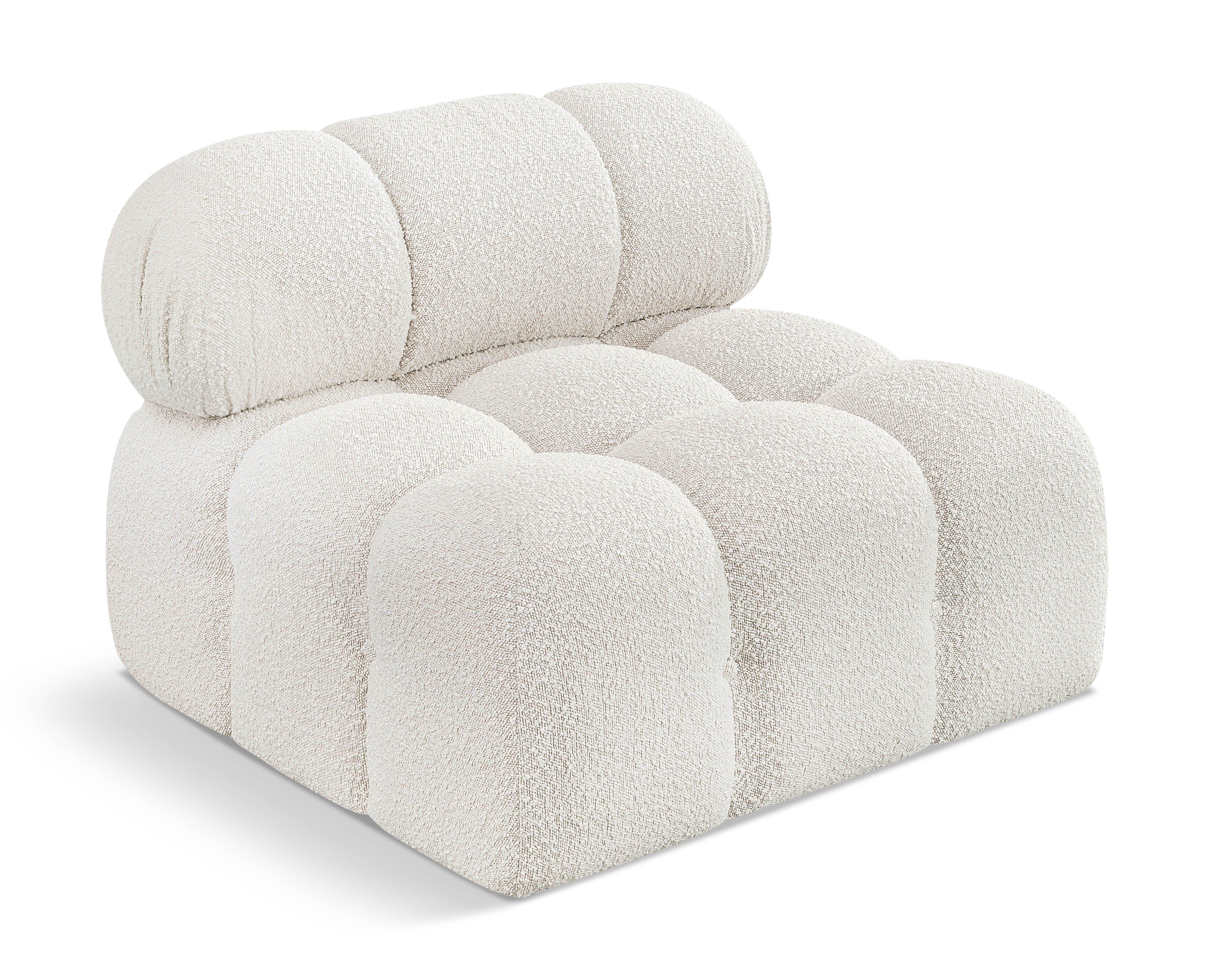 Ames - Armless Chair - Cream