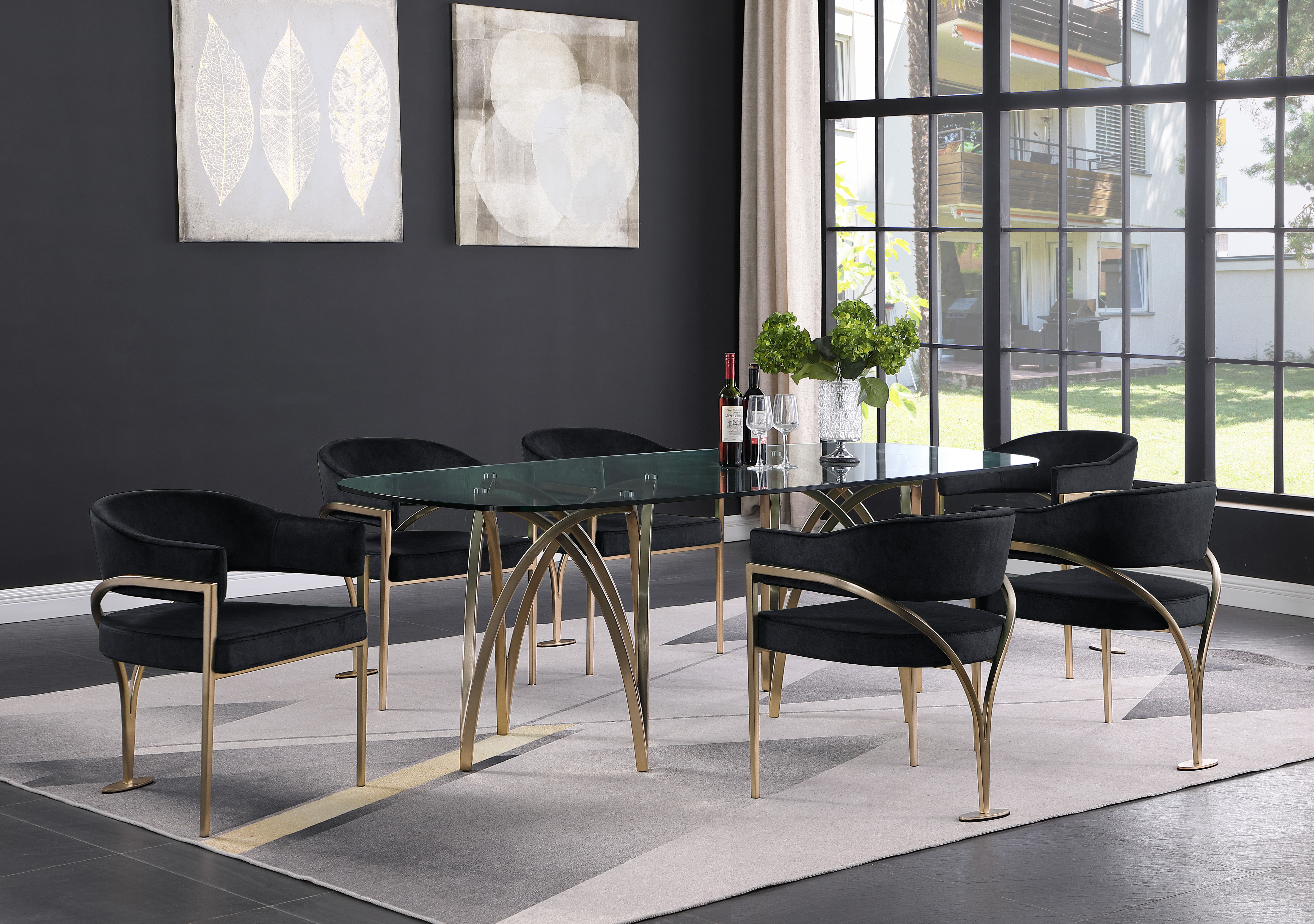 Madelyn - Dining Chair (Set of 2) - Black