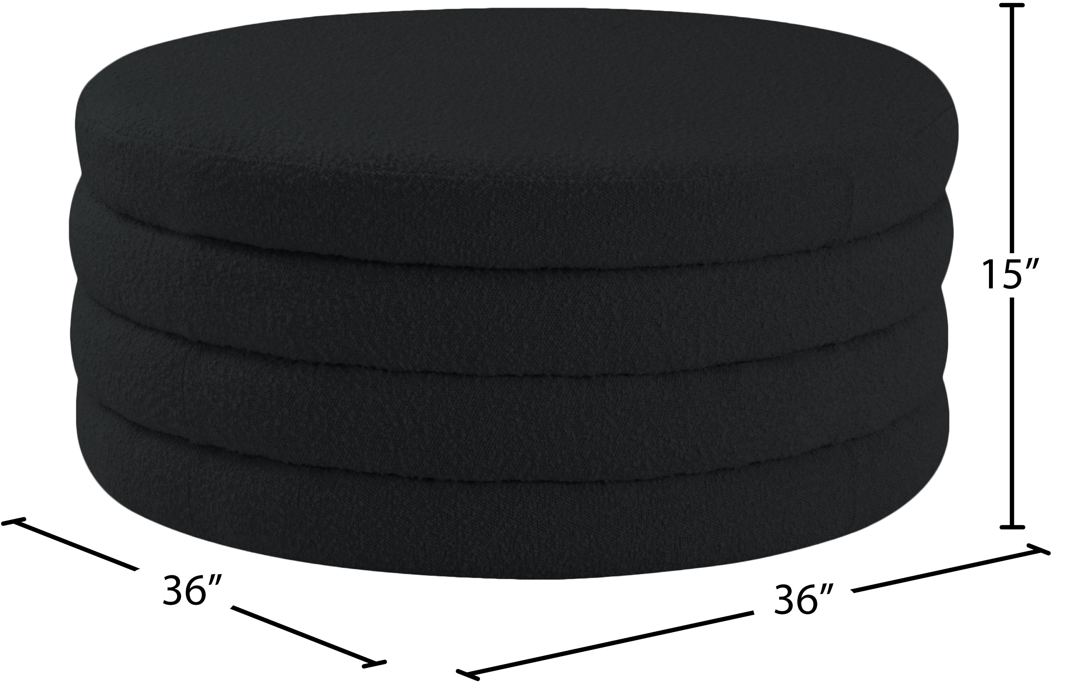 Aphia - Ottoman / Coffee Table - Black