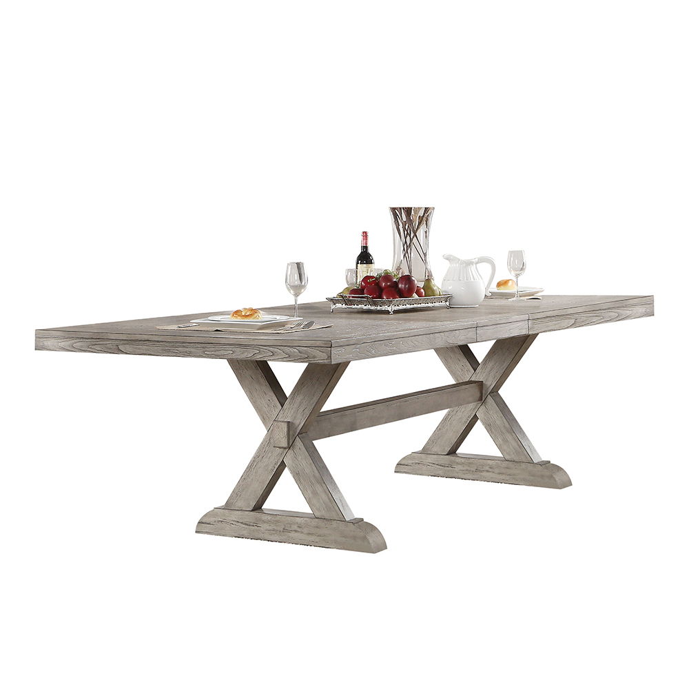 Rocky - Dining Table - Gray Oak, gray, view 3