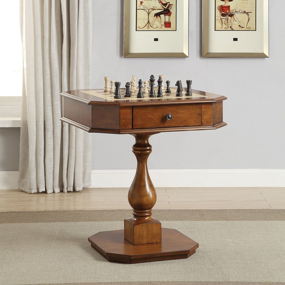 Bishop - Game Table - Cherry, dark brown