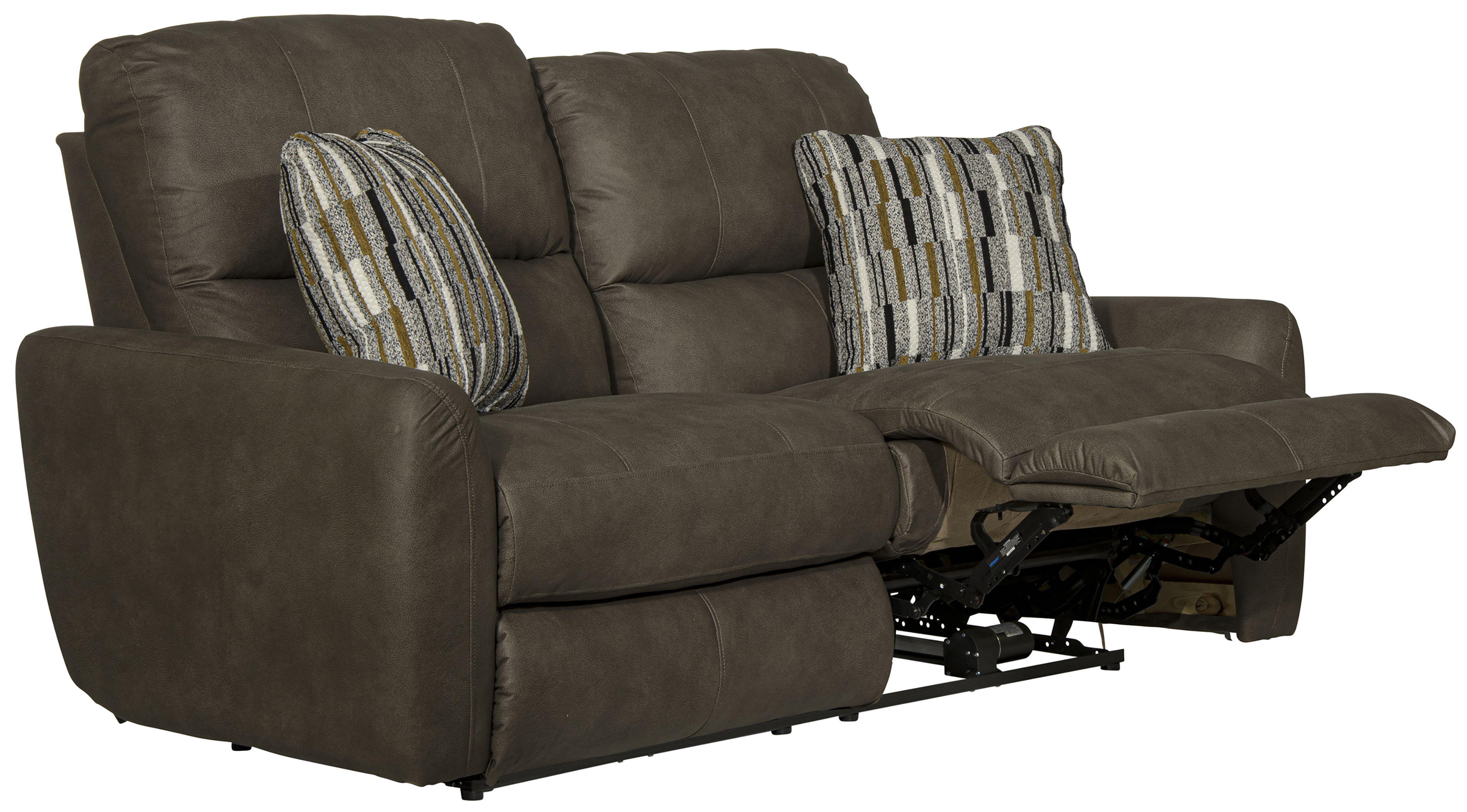 Dorian - Power Reclining Loveseat - Pebble