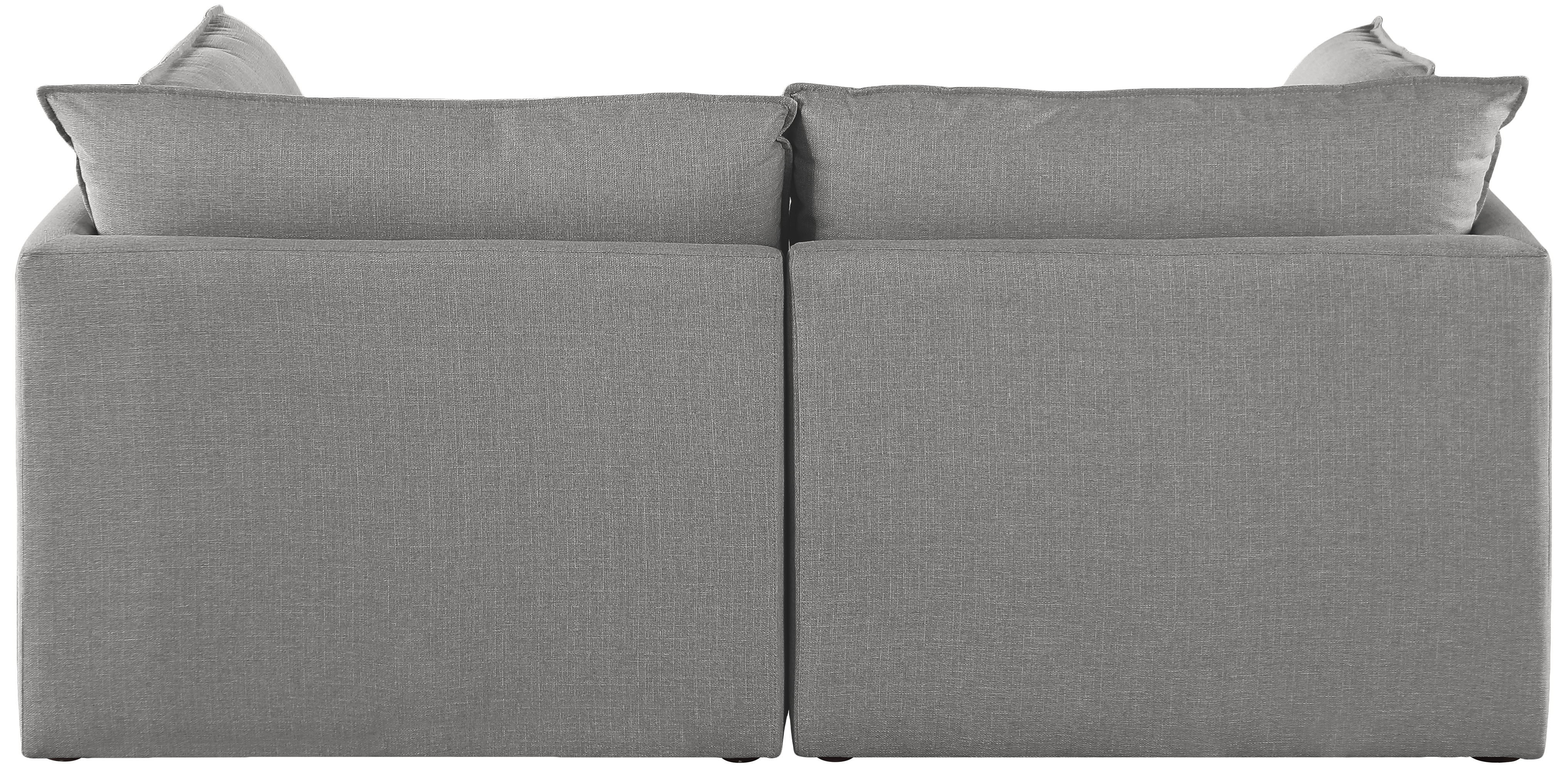 Mackenzie - 2 Piece Modular Sofa - Gray