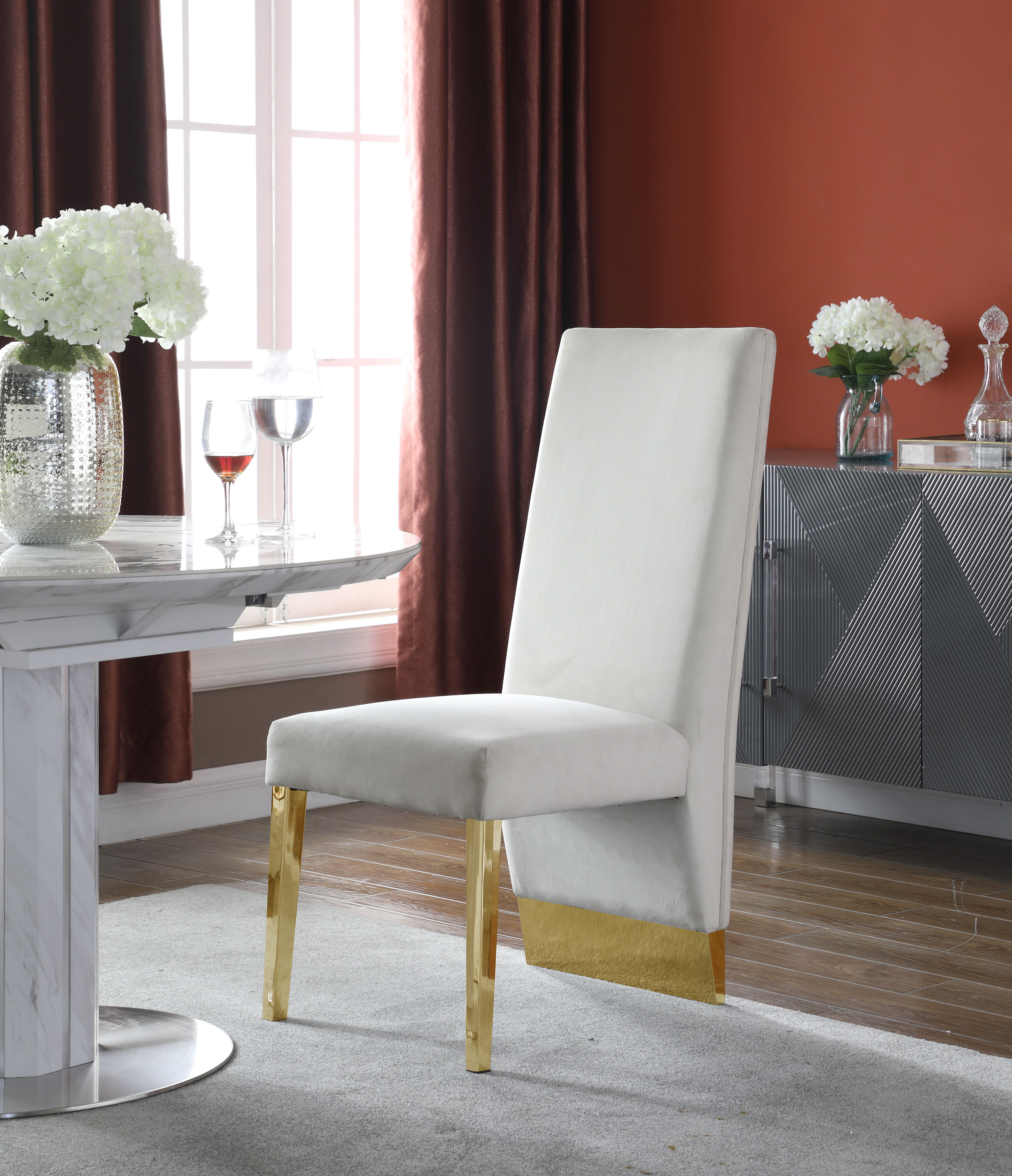 Porsha - Dining Chair (Set of 2) - Cream