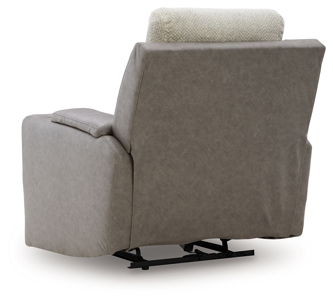 Ashley Furniture WhipLash - Power Recliner With Adj Headrest - Sisal - Image 5