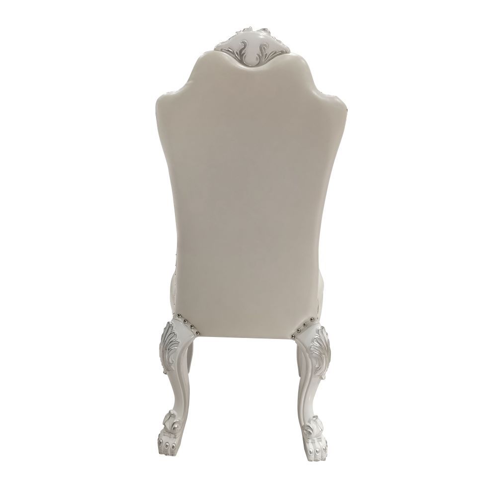 Dresden - Side Chair (Set of 2) - Fabric & Bone White, white, view 3