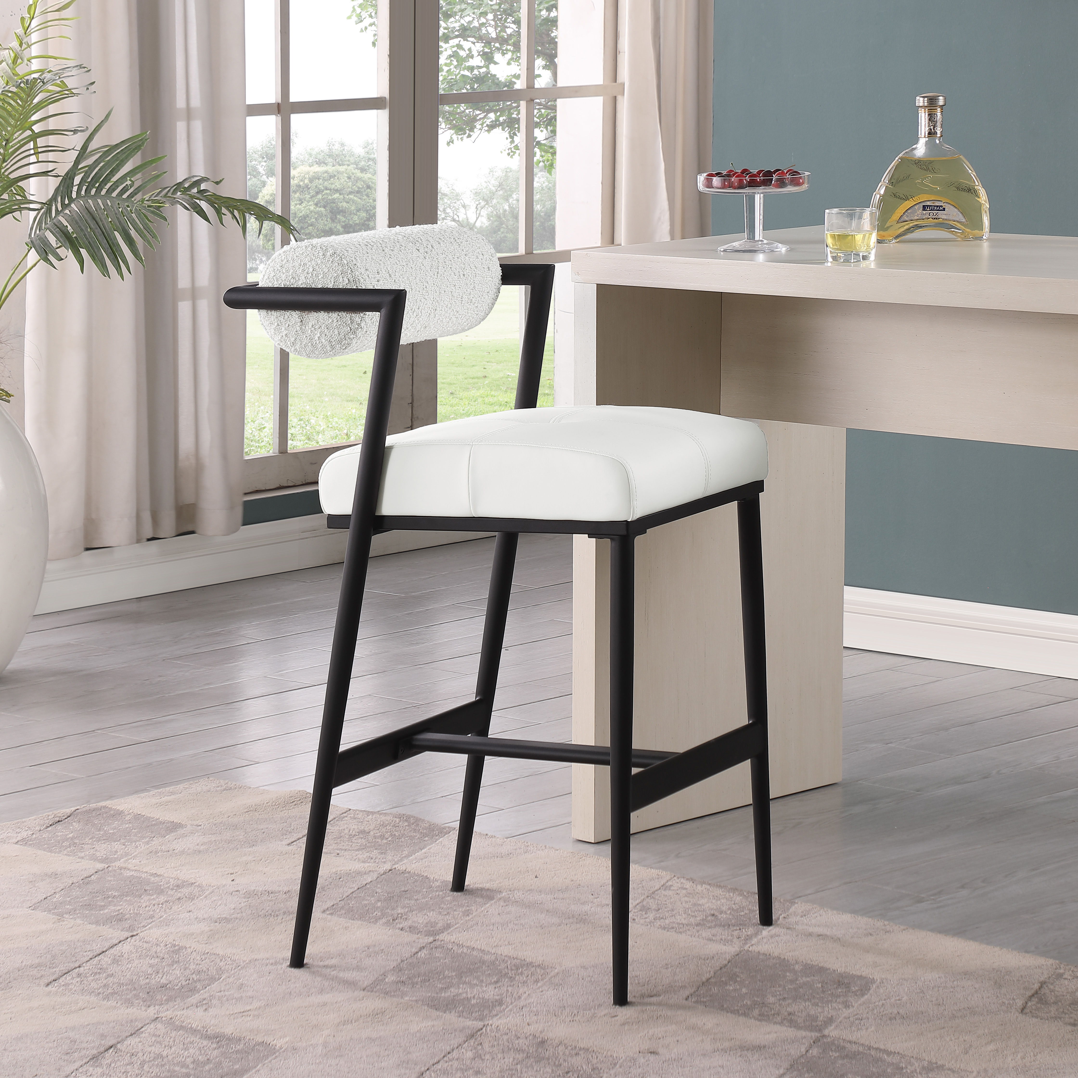 Stryker - Stool (Set of 2) - Cream