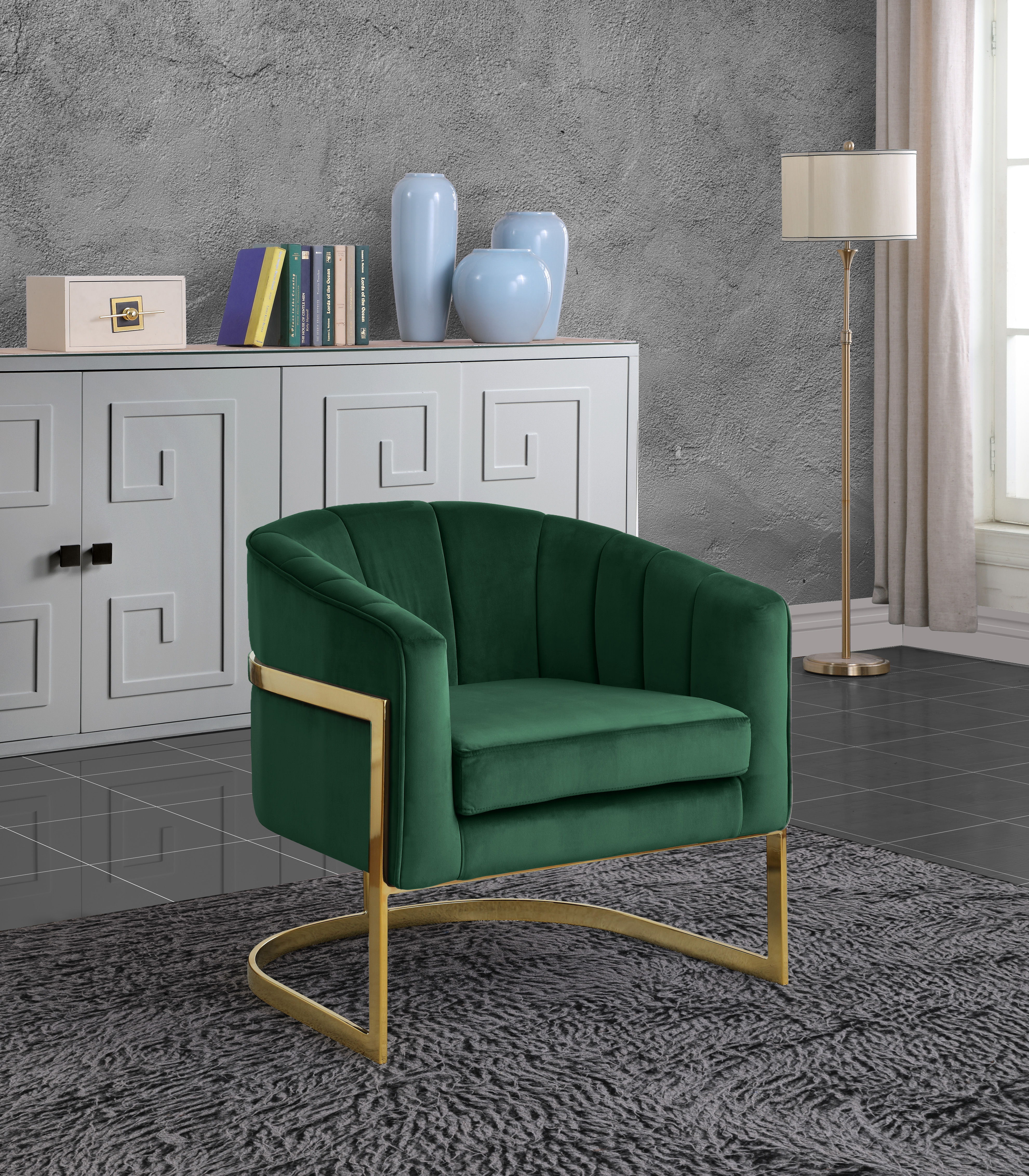 Carter - Accent Chair - Green