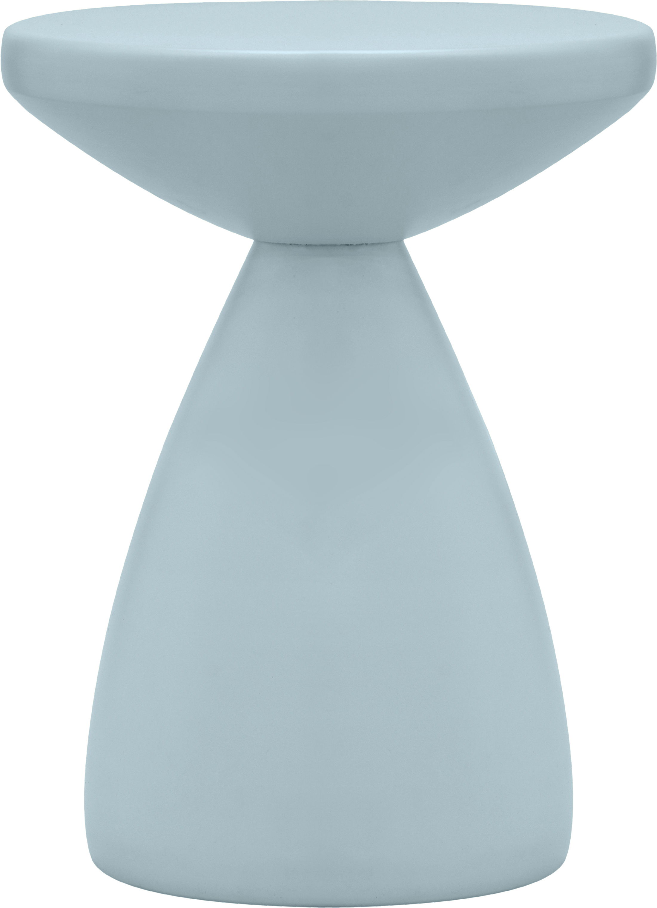 Anika - Iron End Table - Light Blue