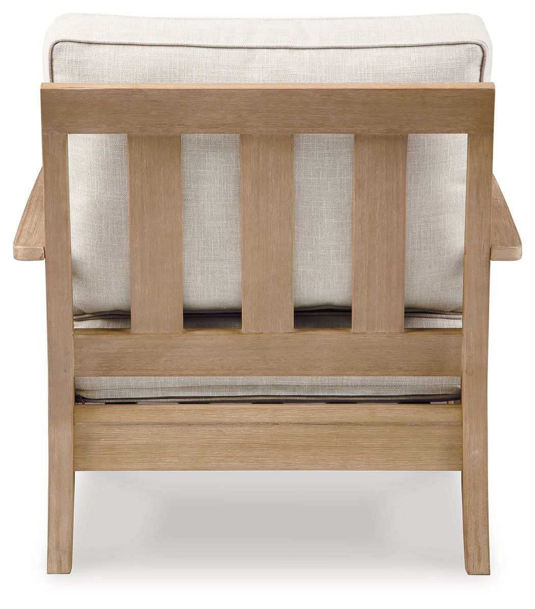 Ashley Furniture Carter Hall - Lounge Chair With Cushion - Beige - Image 4
