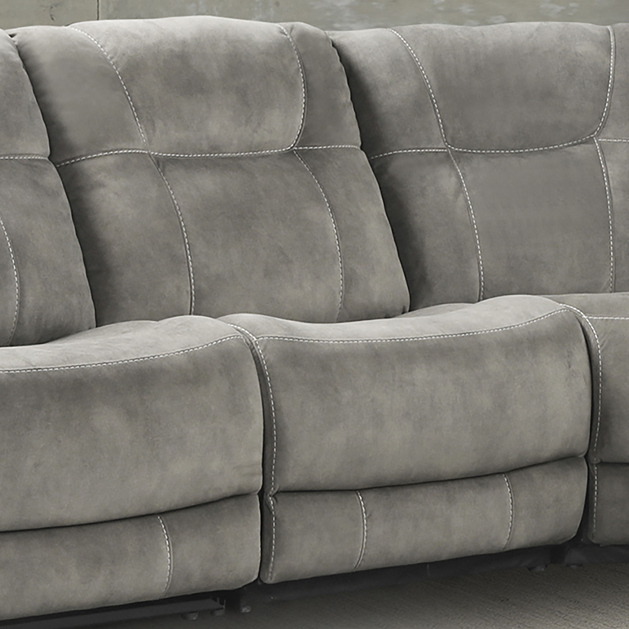 Parker House Cooper - Manual Armless Recliner - Shadow Natural