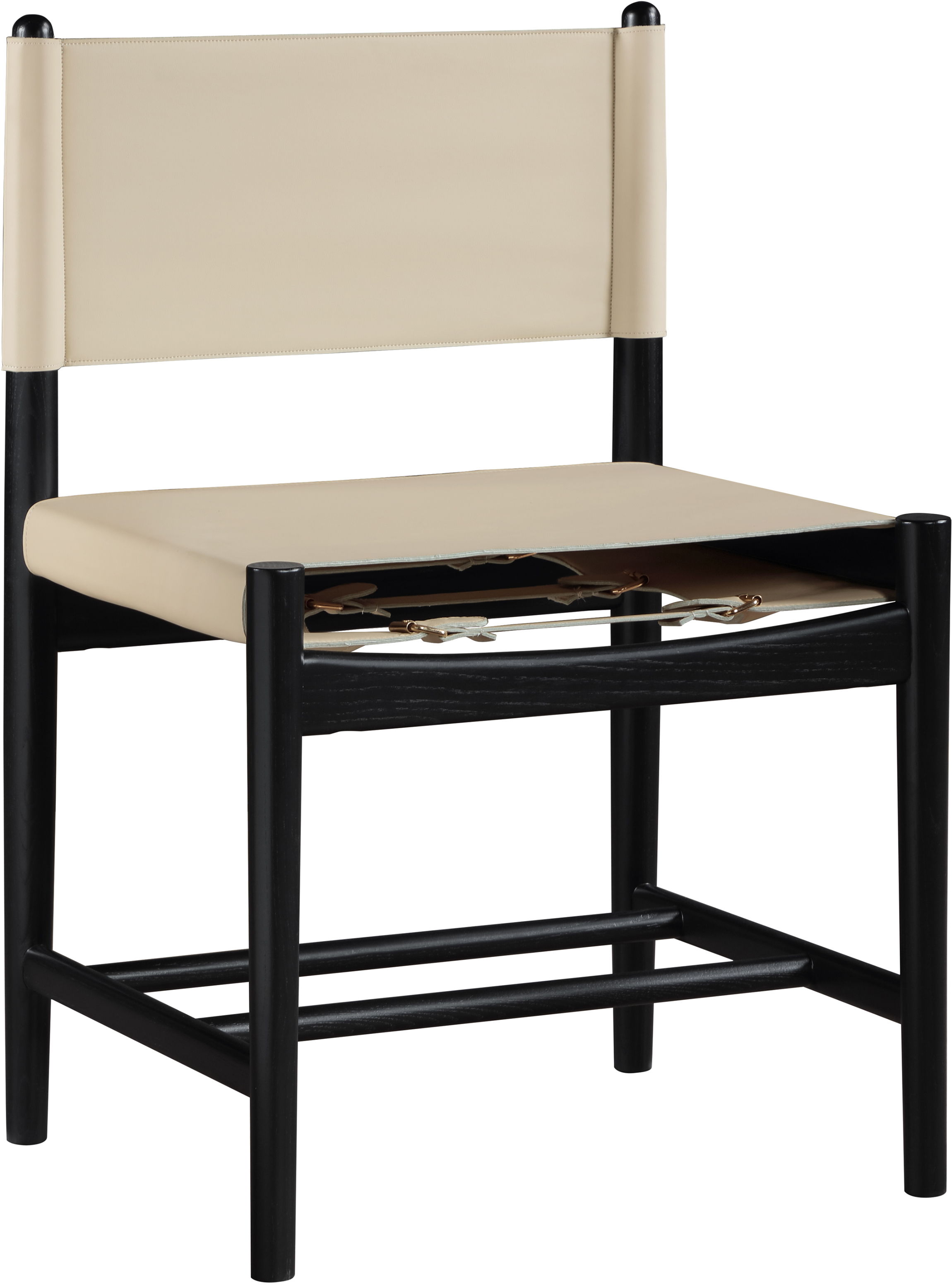 Rawlins - Vegan Leather Dining Chair (Set of 2) - Beige