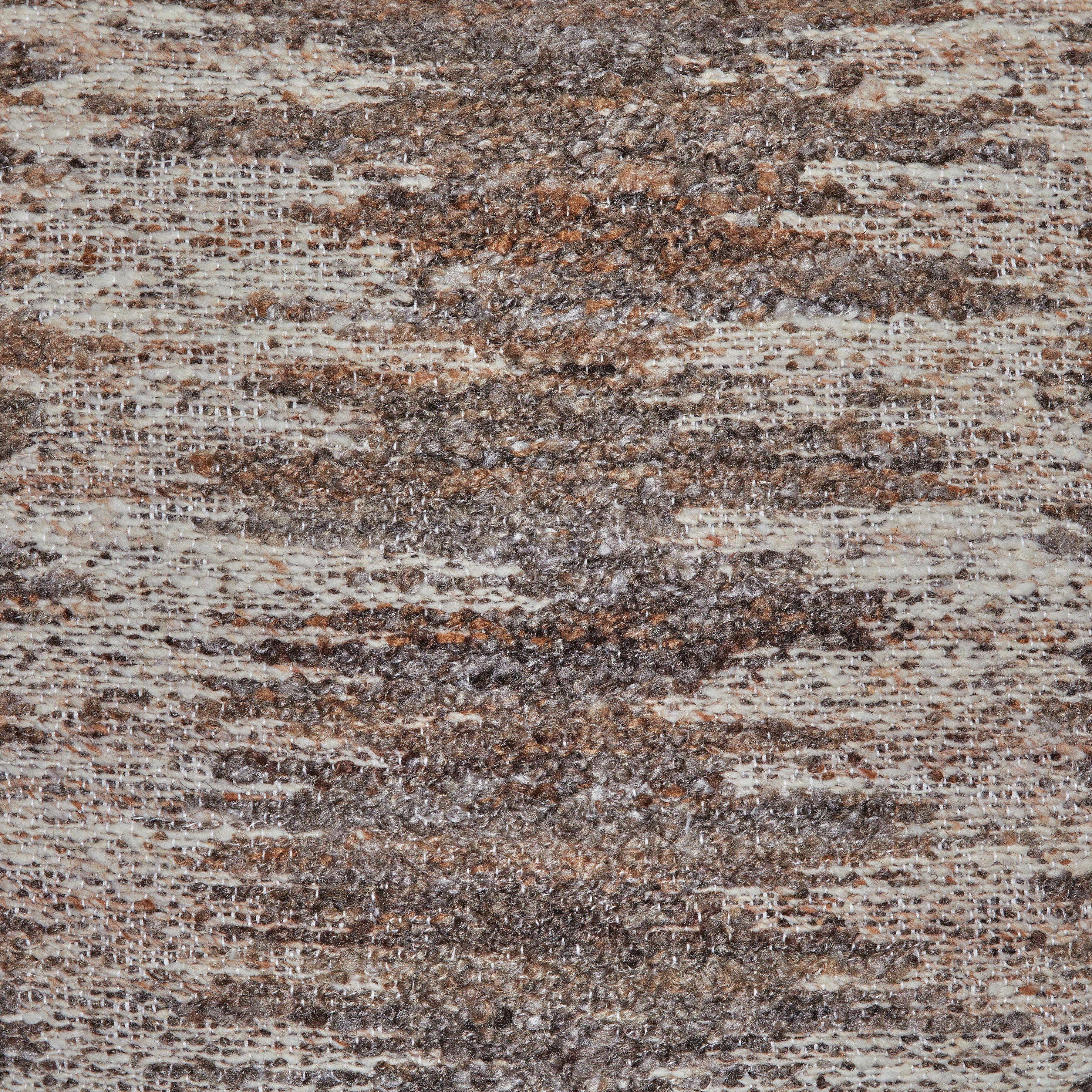 Nealton - Pillow - Brown / White, dark brown, view 5
