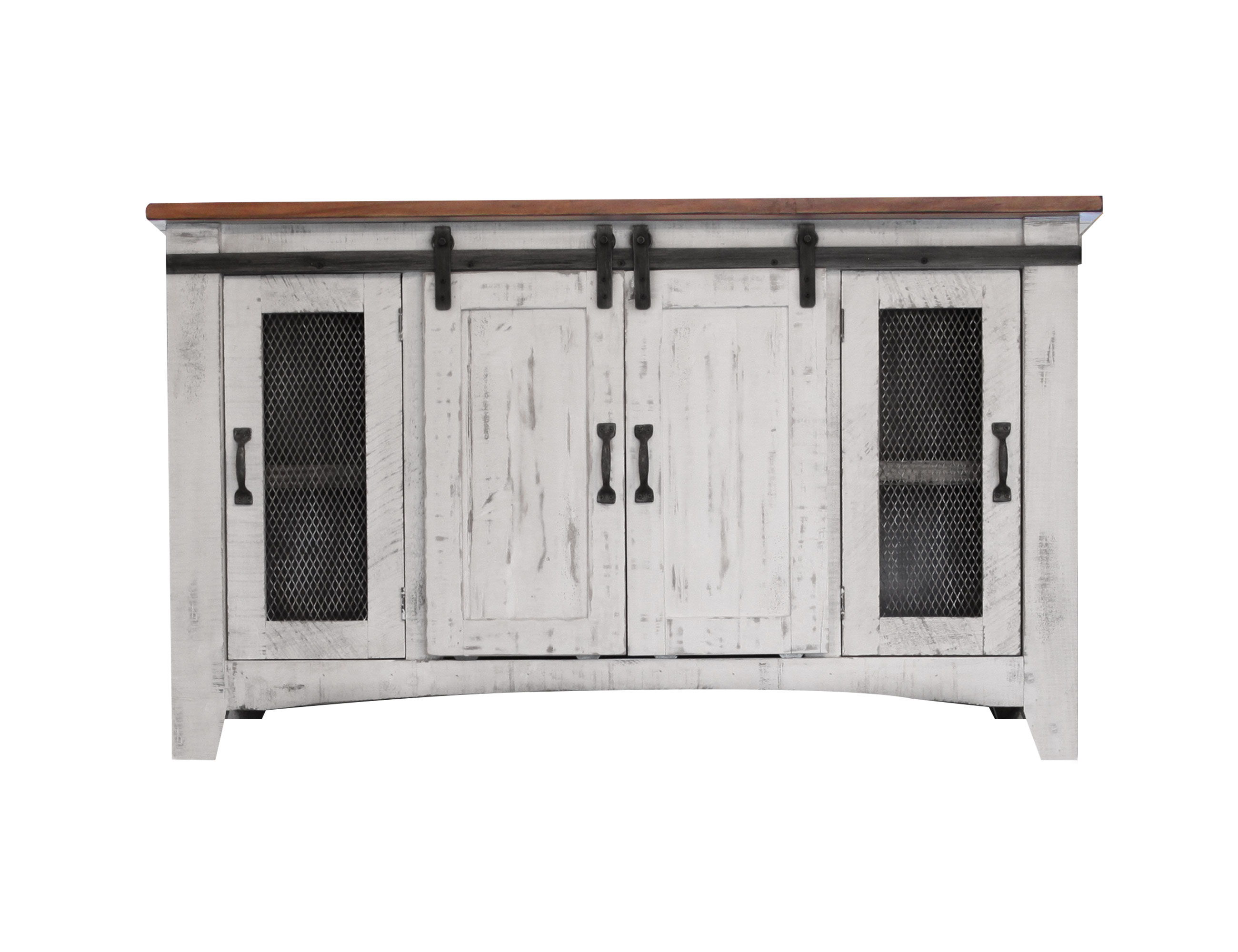 International Furniture Direct Pueblo White - 60