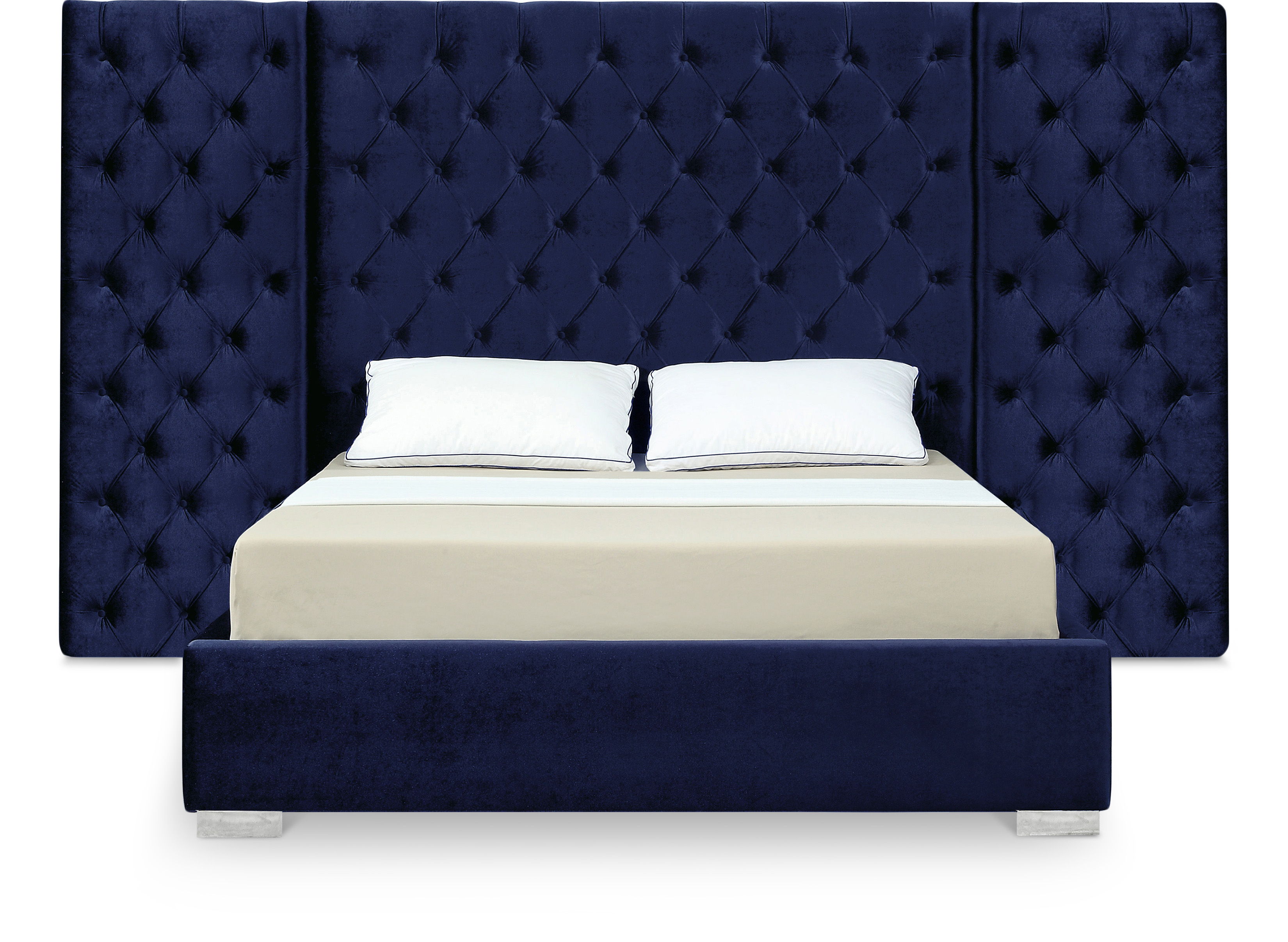 Grande - King Bed - Navy