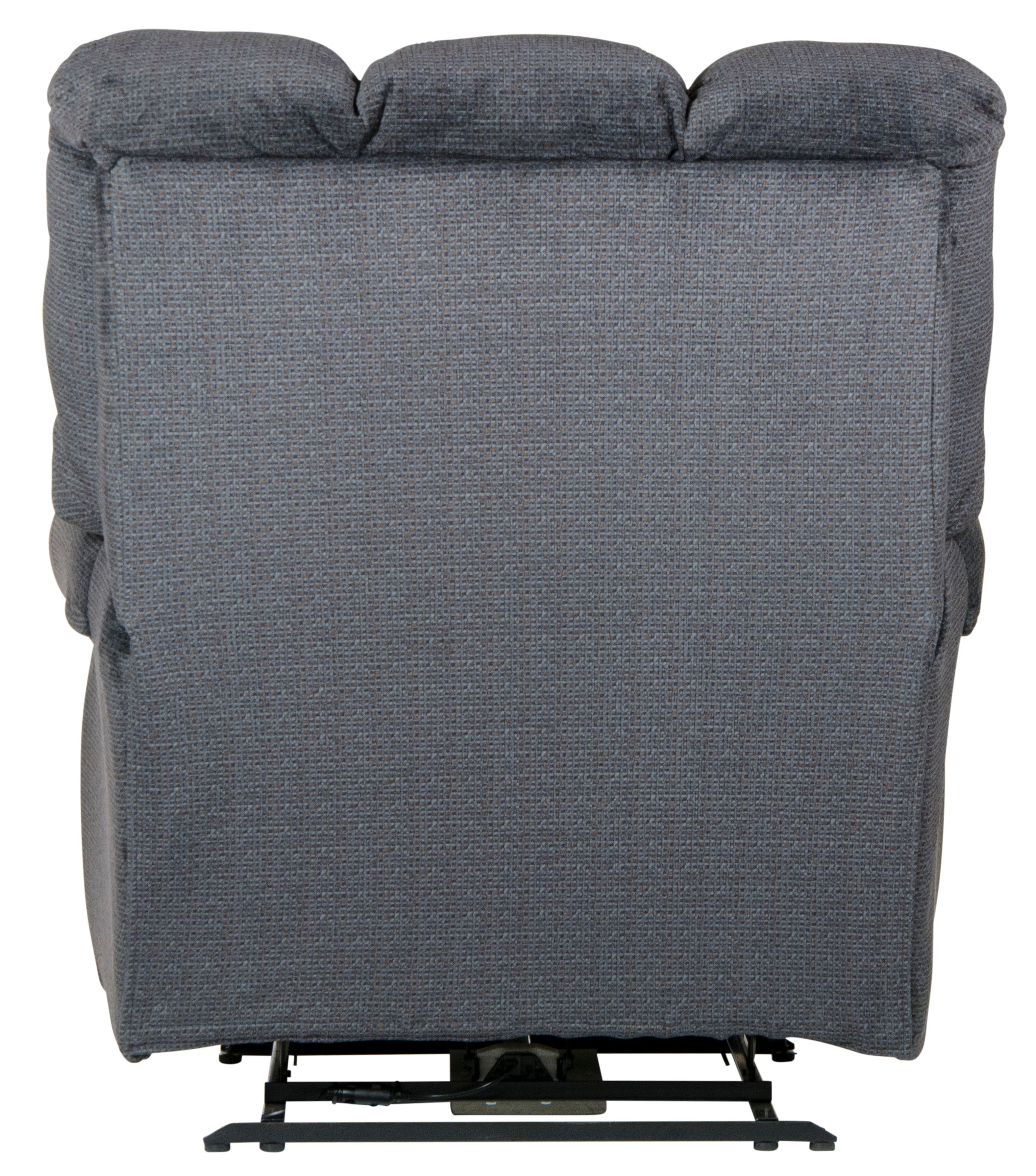 Malone - Power Lay Flat Recliner With Extended Ottoman - Ink