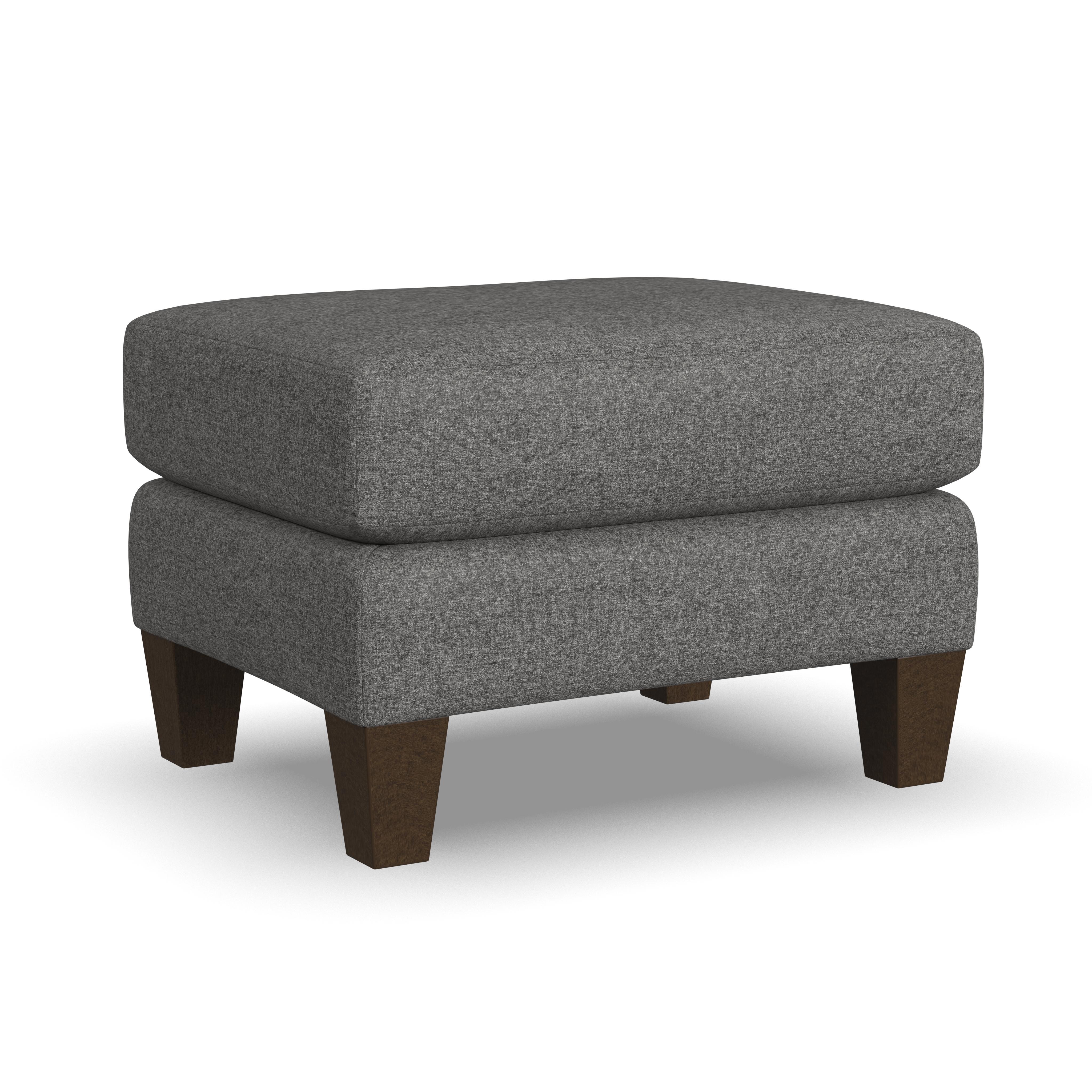 Lloyd - Fabric Ottoman, dark gray