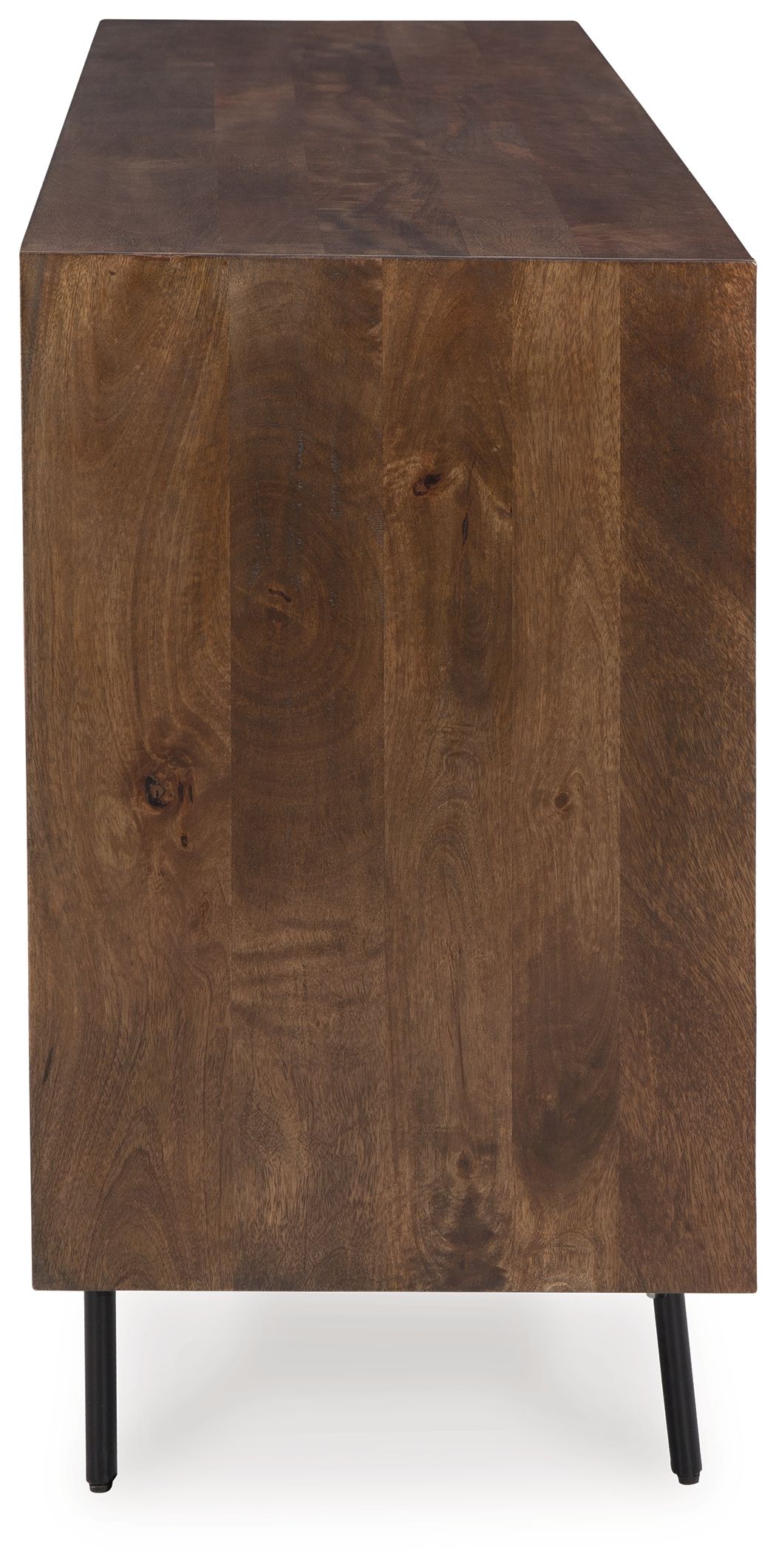 Ashley Furniture Dreggan - Accent Cabinet - Brown / Gold Finish - Image 5