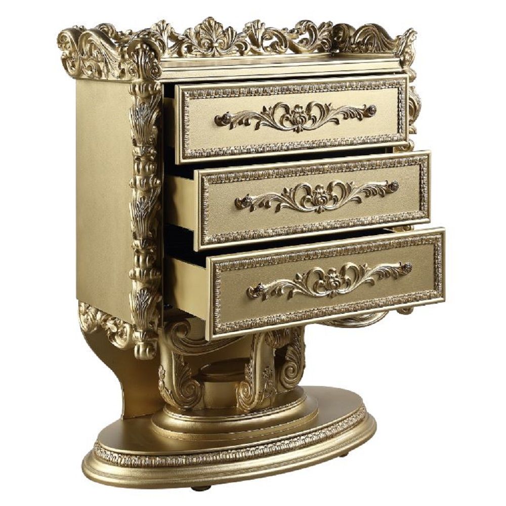 Bernadette - Chest - Gold, gold, view 3