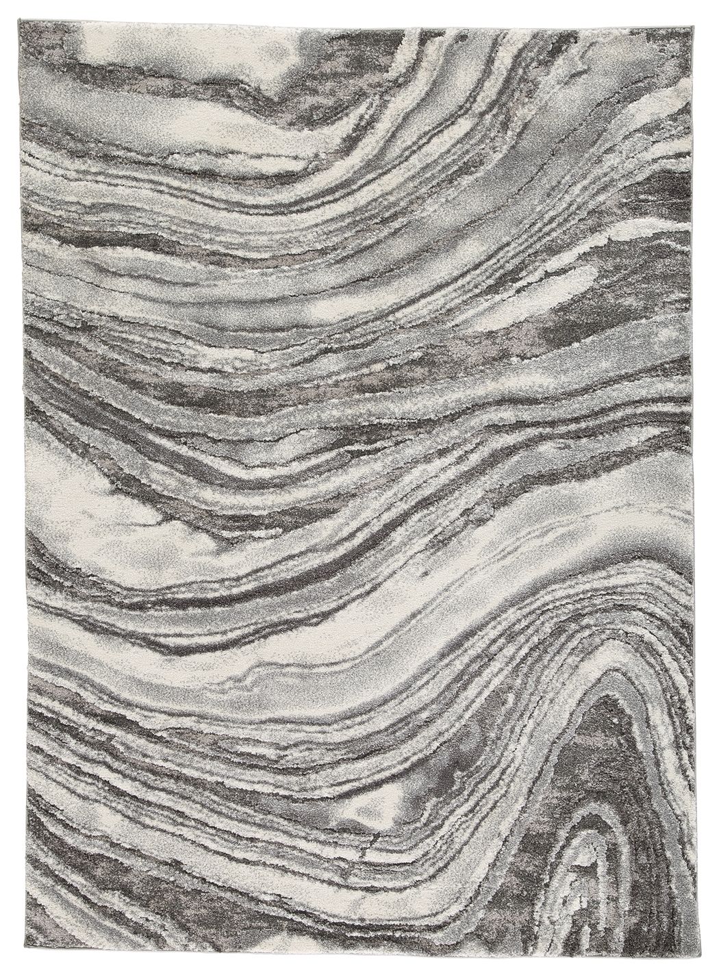 Wysdale - 5' x 7' Rug - Ivory / Gray