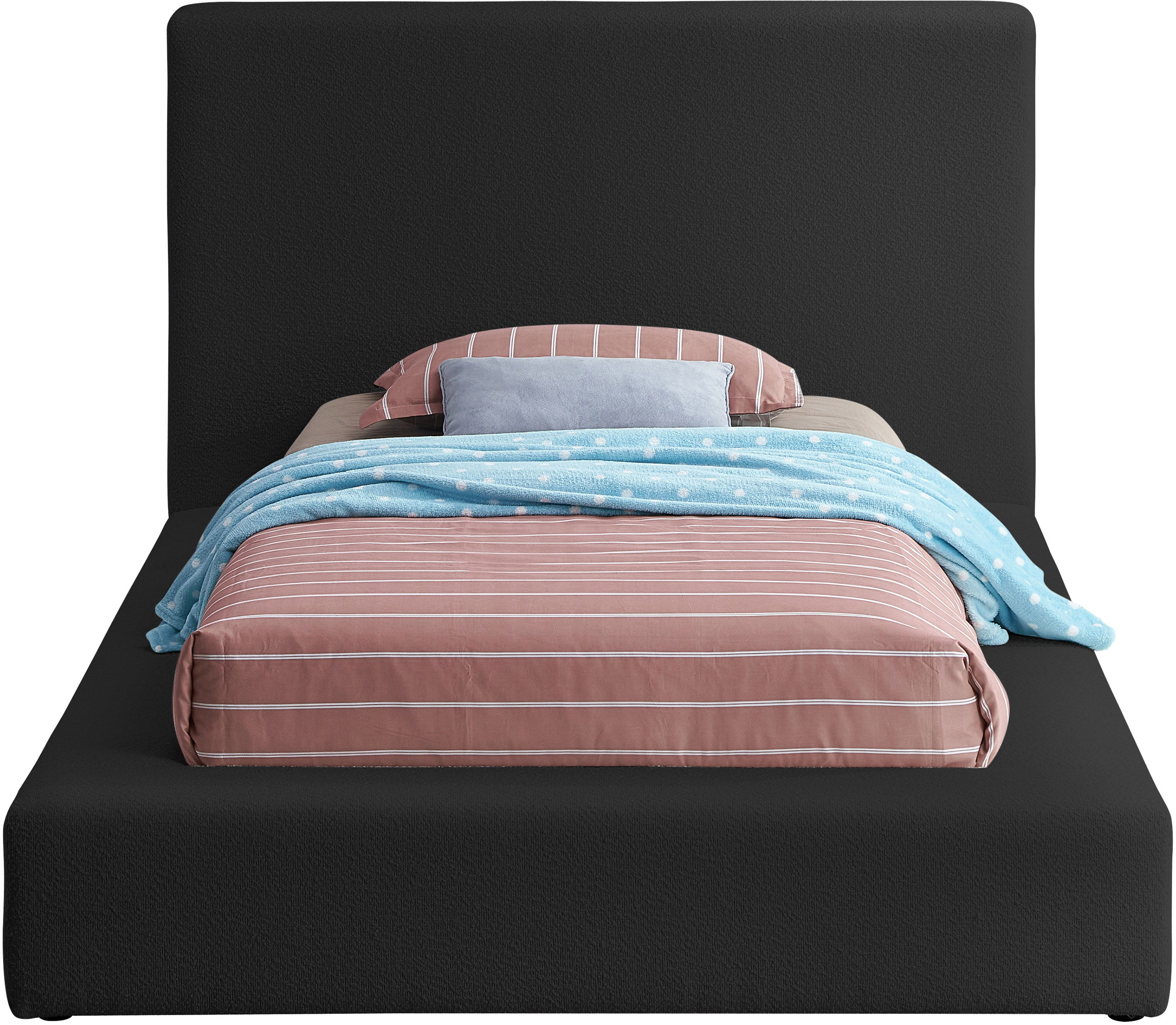 Terra - Twin Bed - Black