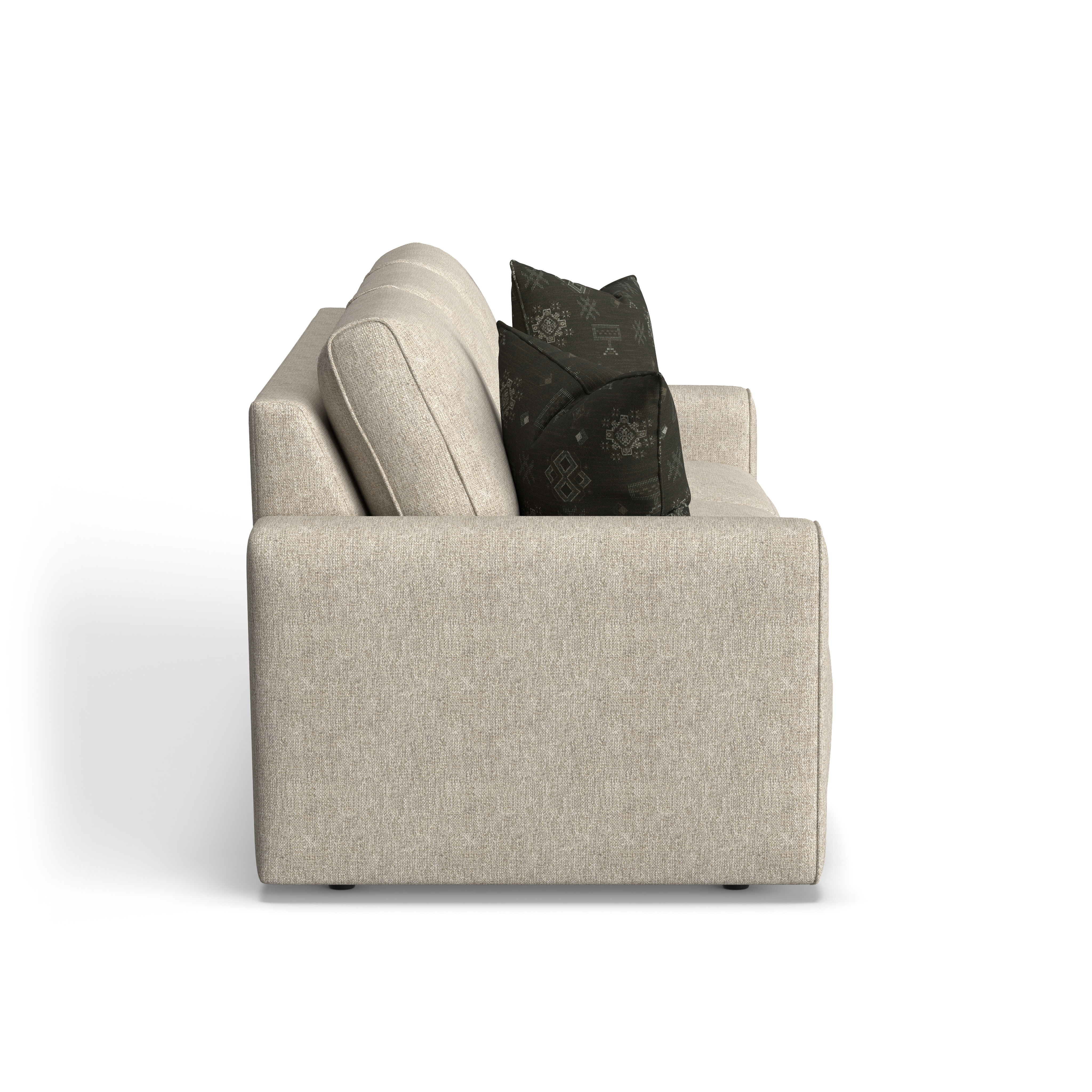 Dawson - Fabric Stationary Sofa, light brown, view 5