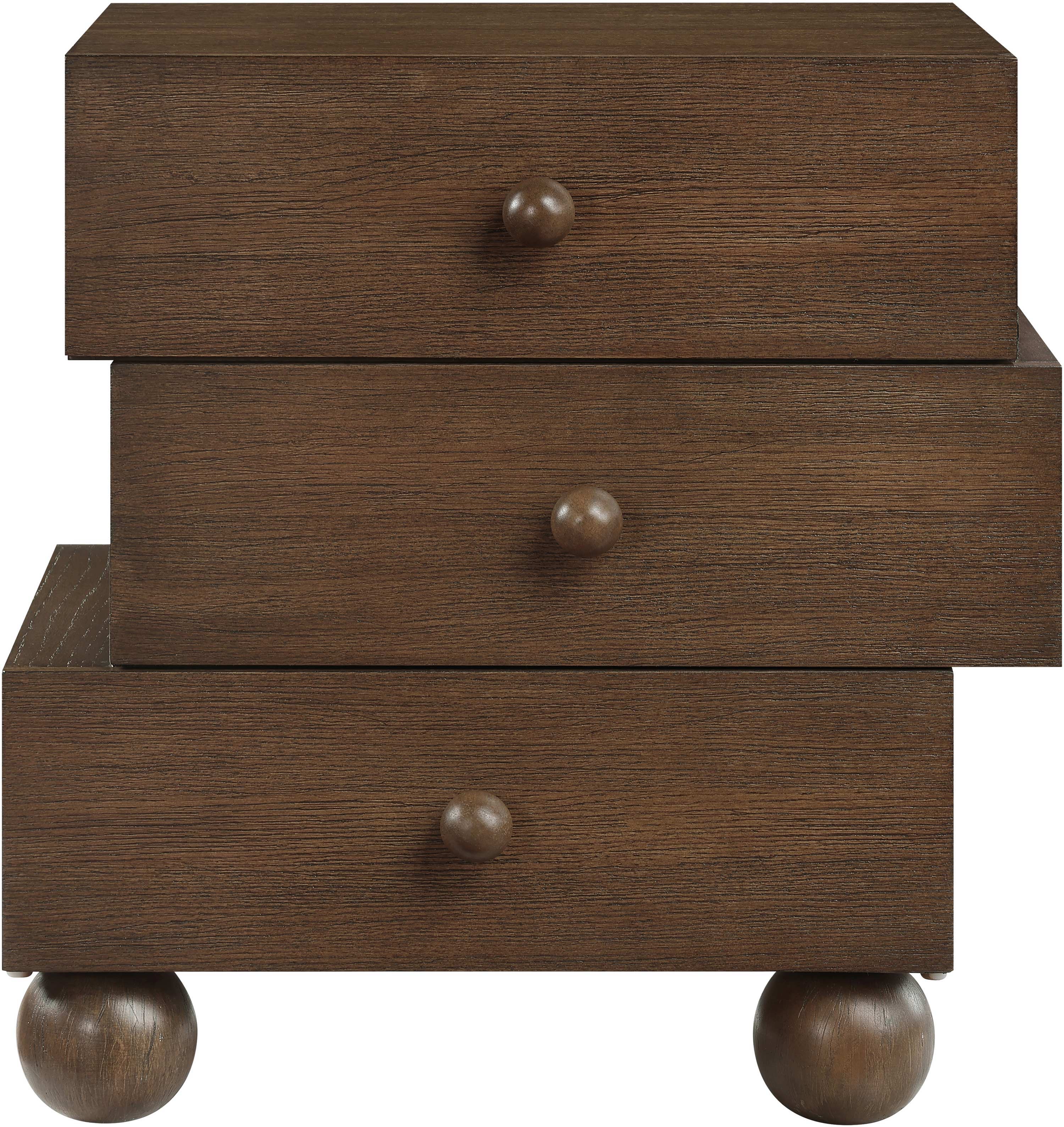 Askew - Night Stand - Brown