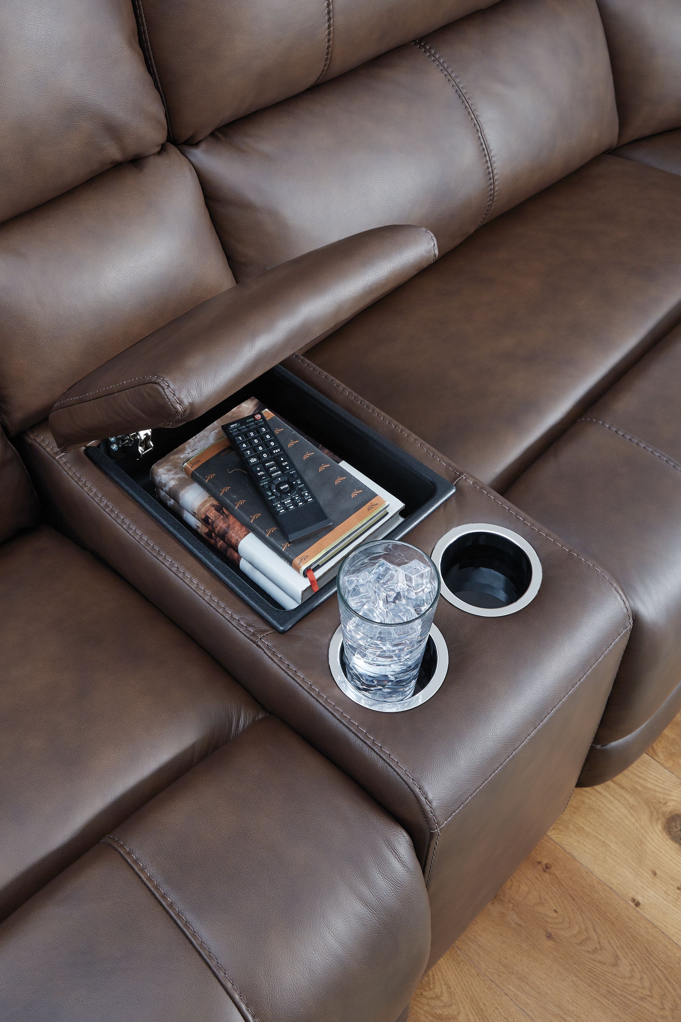Ashley Furniture Bleckley - 6-Piece Power Reclining Sectional With LAF And RAF Recliners - Espresso - Image 5