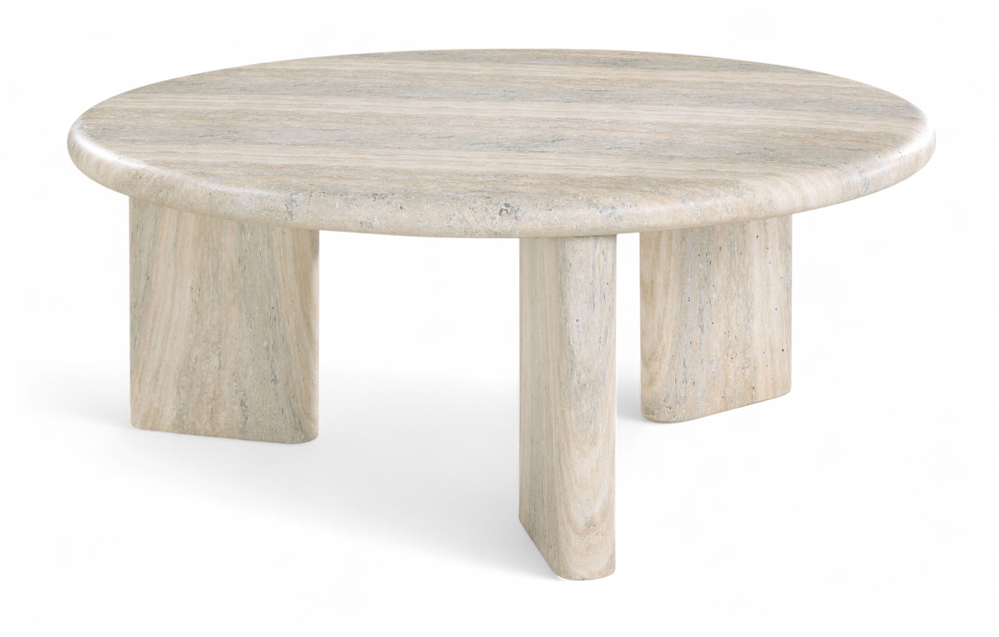 Avaya - Concrete And Fiberglass Indoor / Outdoor Coffee Table - Natural
