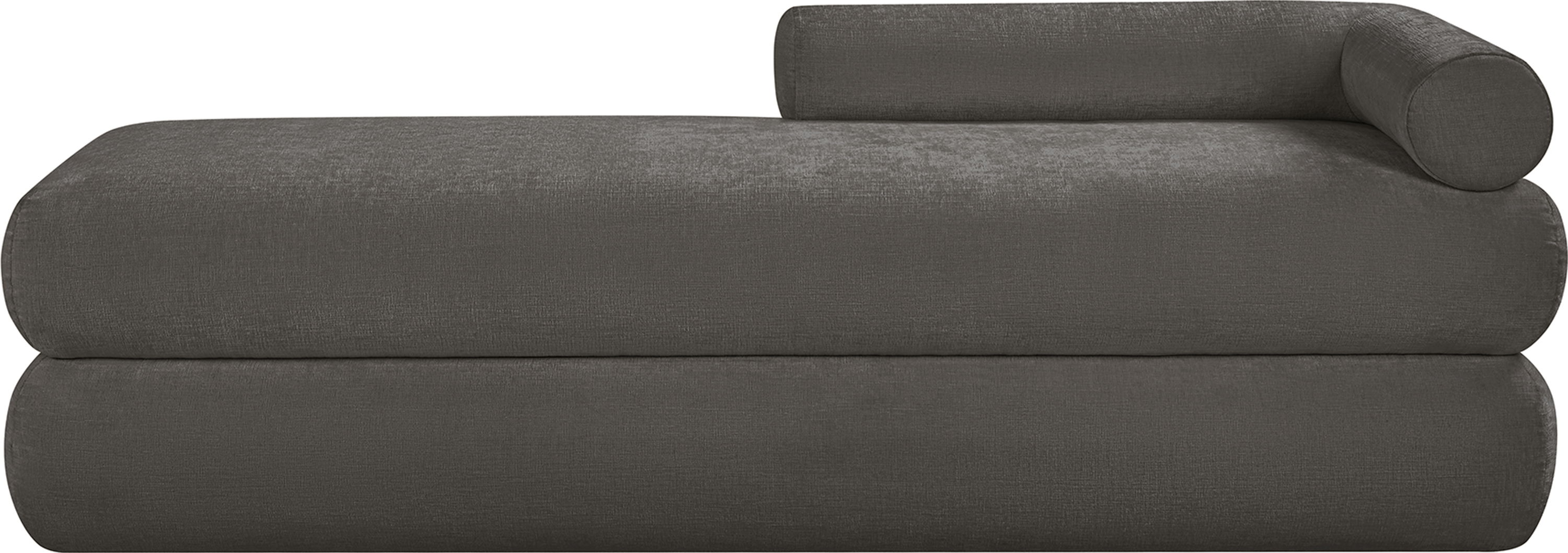 Kennedy - Chenille Bench - Gray