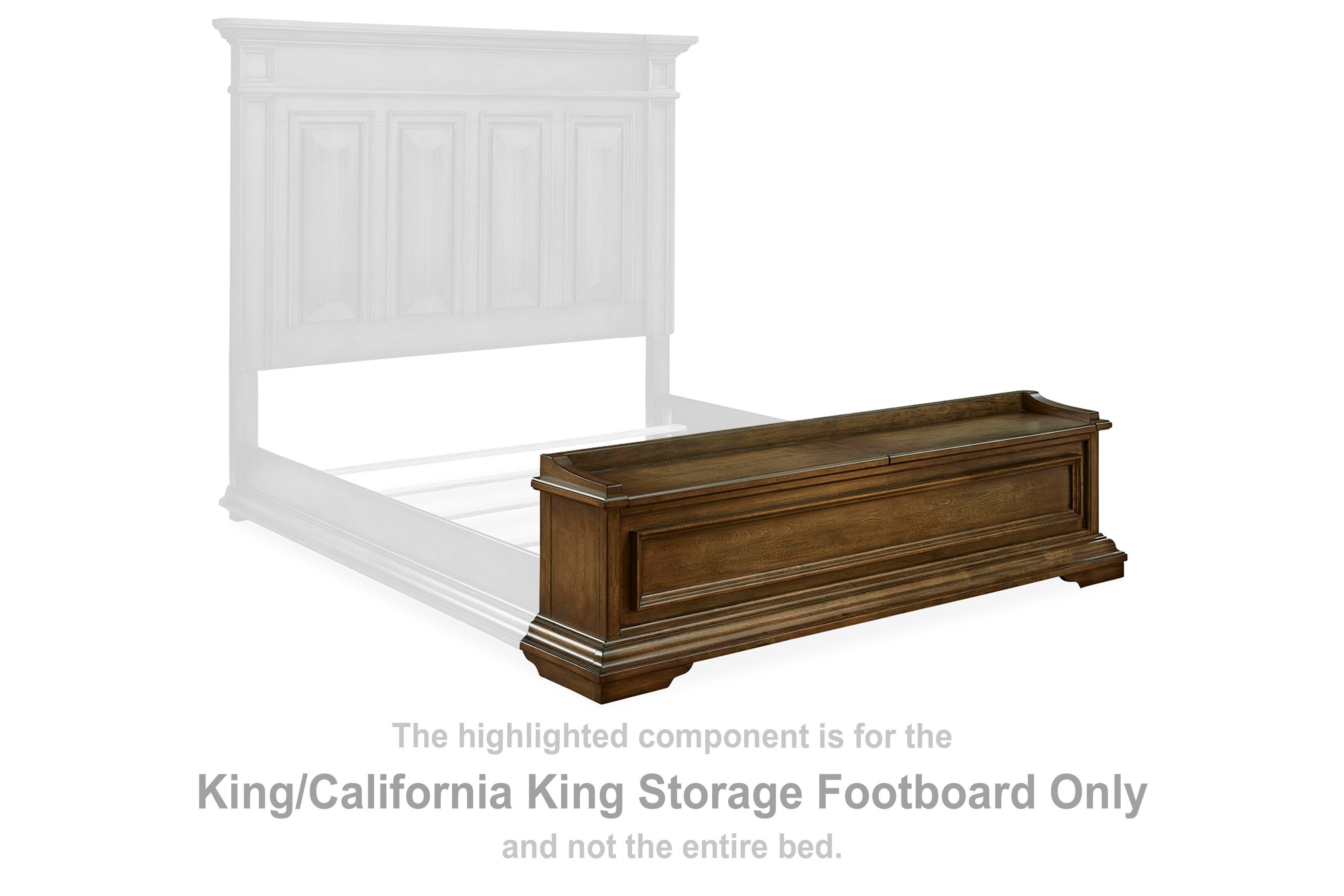 Frantanna – King/California King Storage Footboard – Brown