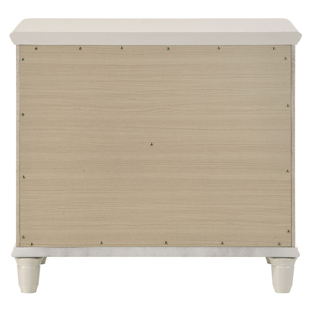 Laveda - Nightstand - Pearl White, white, view 3