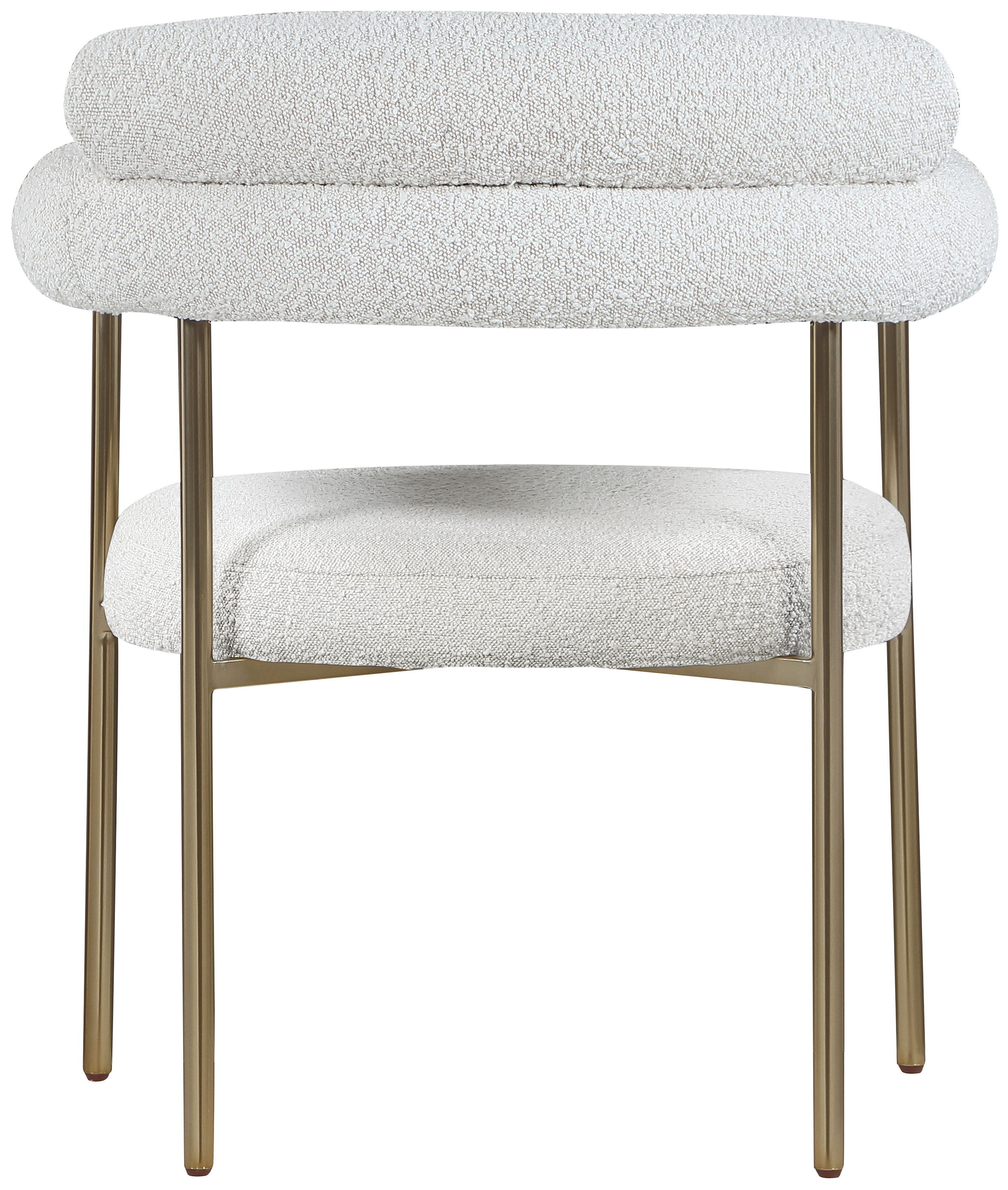 Blake - Fabric Dining Chair (Set of 2) - Cream