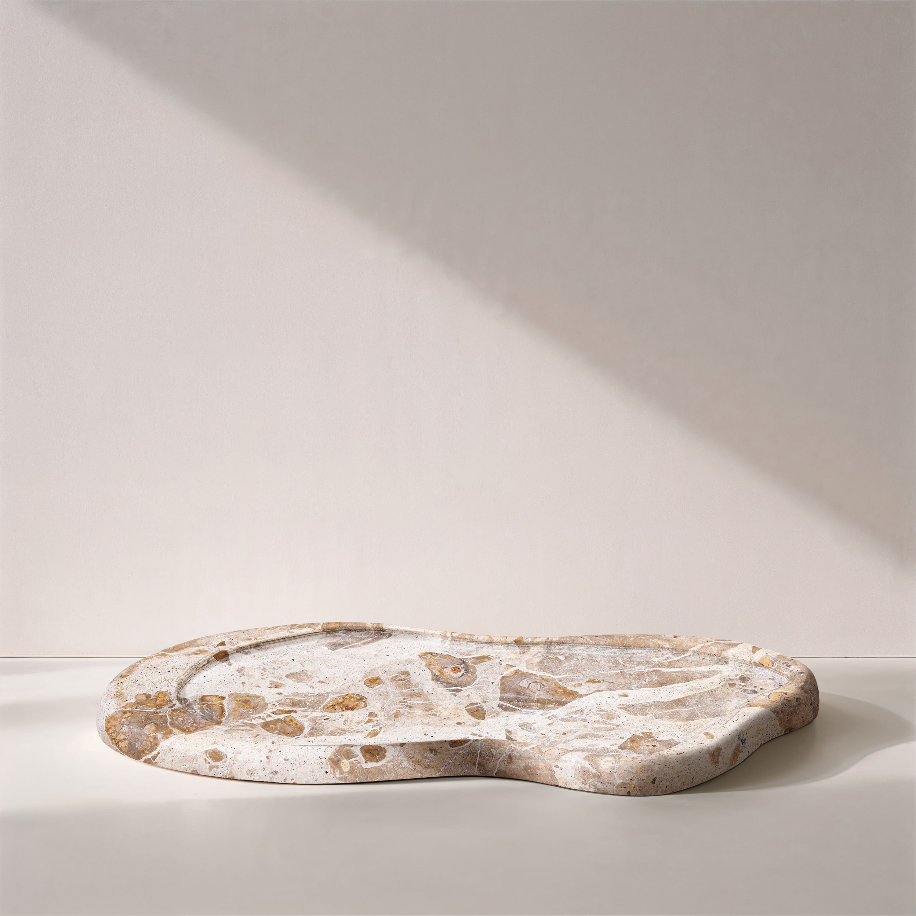 Arezzo - Marble Tray - Beige