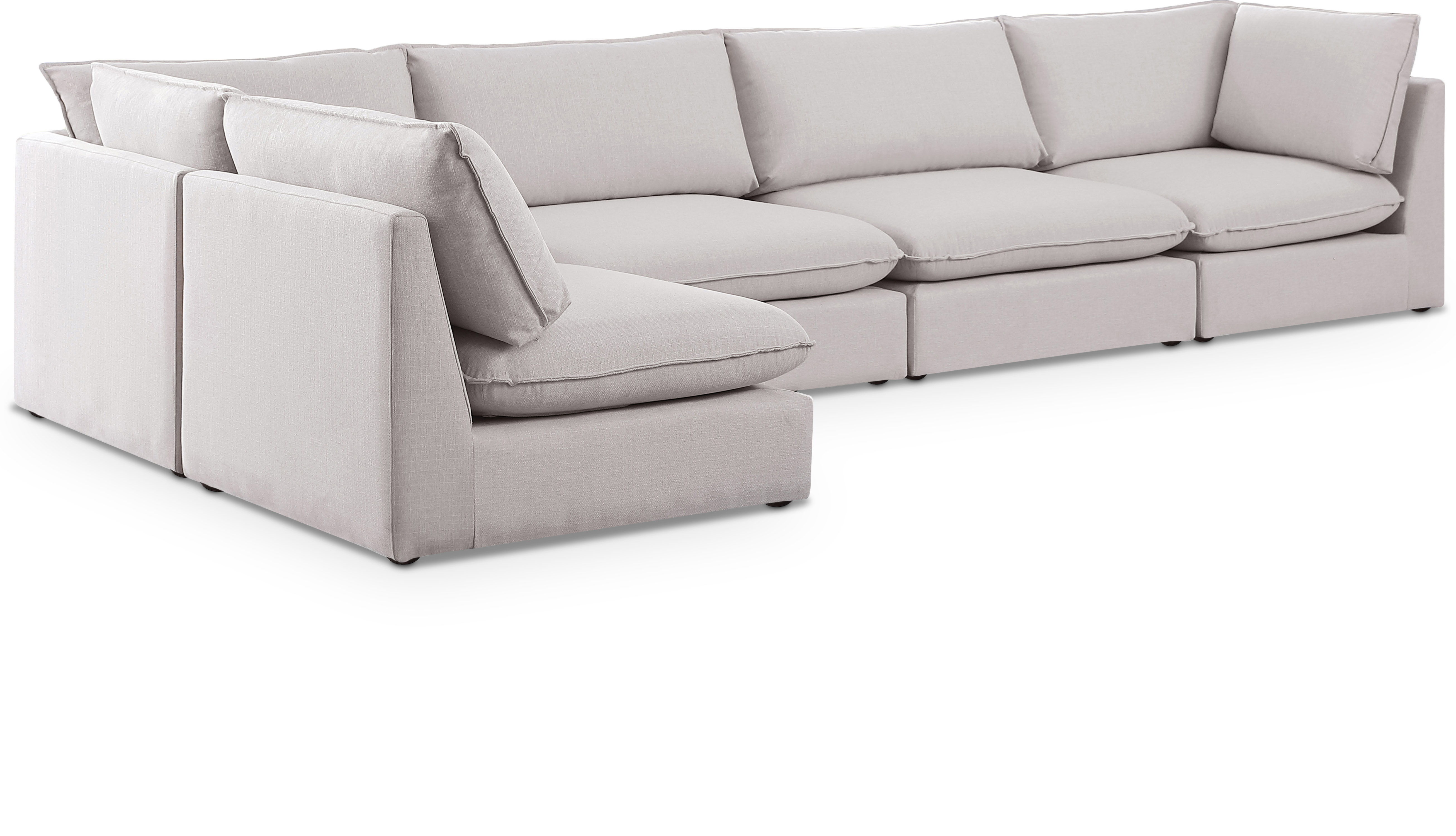Mackenzie - 5 Piece Modular Sectional - Beige