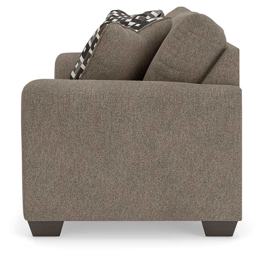 Ashley Furniture Triston-Peaks - Loveseat - Suede - Image 6