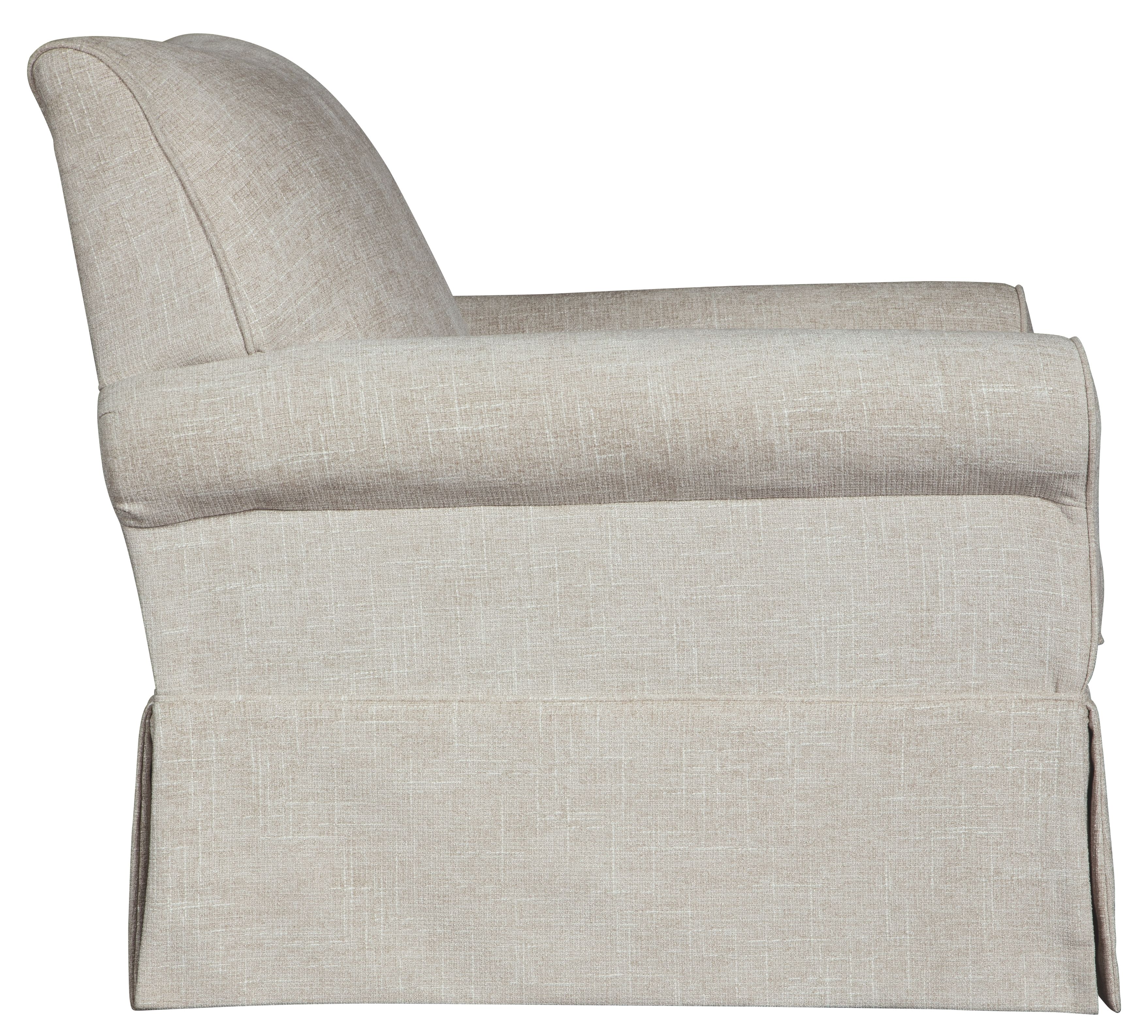 Ashley Furniture Searcy - Swivel Glider Accent Chair - Quartz - Image 4