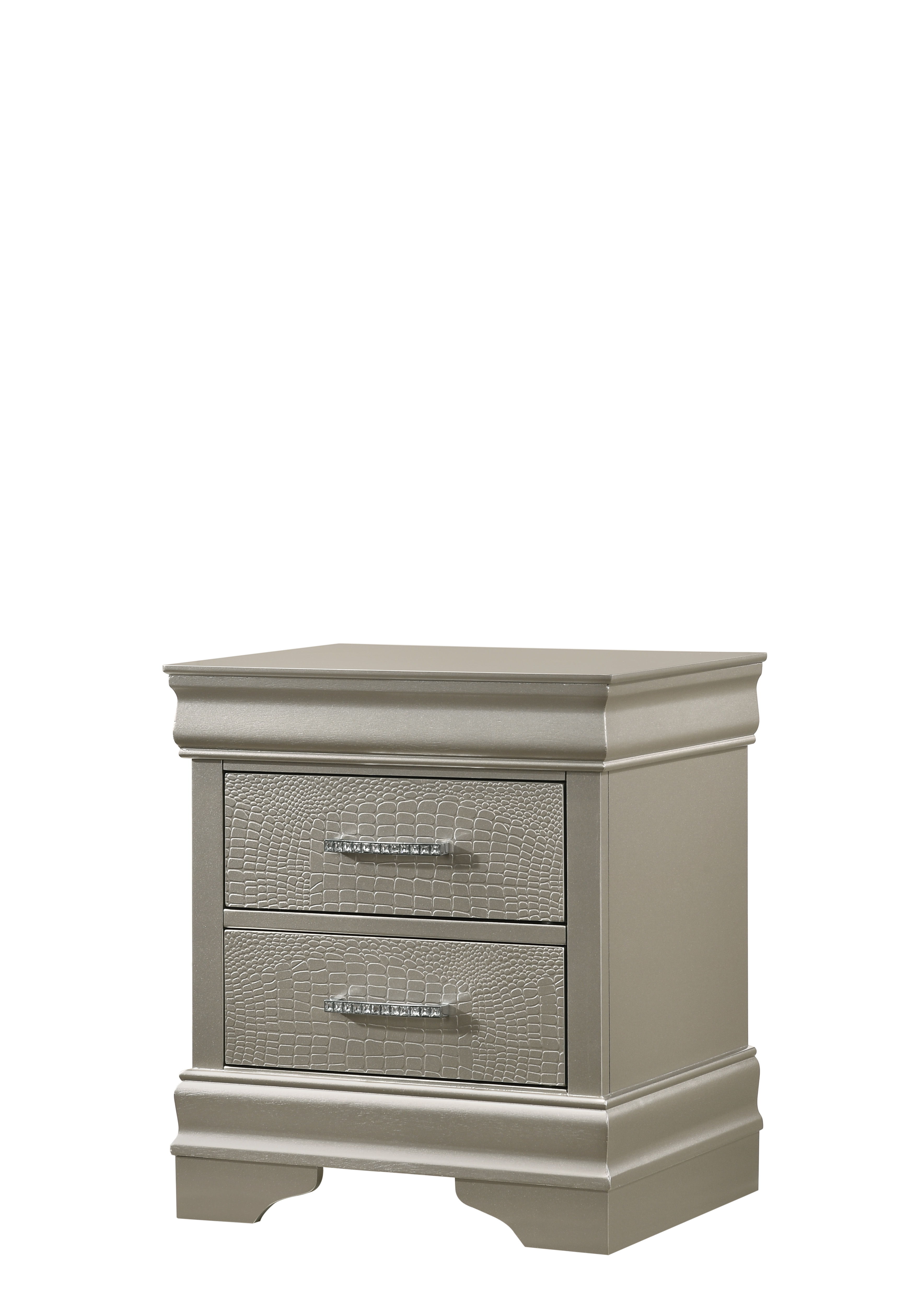 Amalia - Nightstand - Silver Image