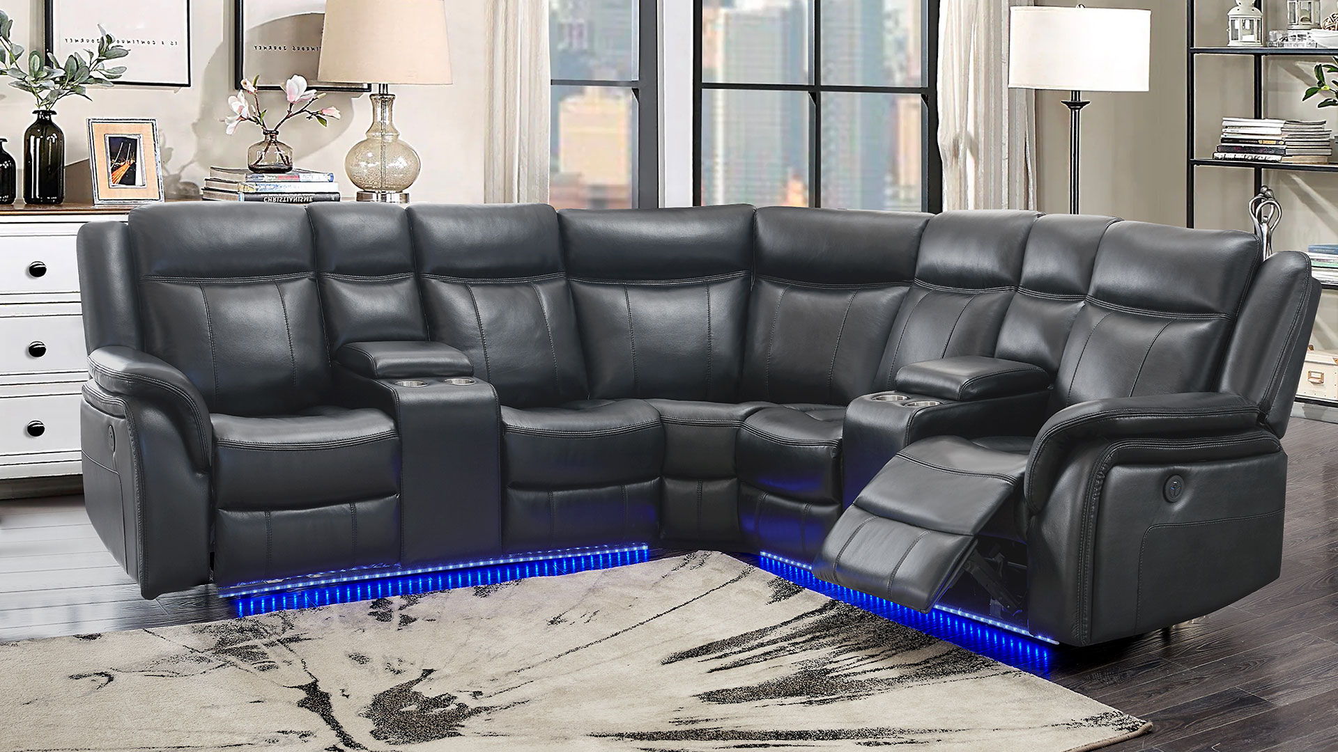 UM02 - Sectional Wedge - Charcoal