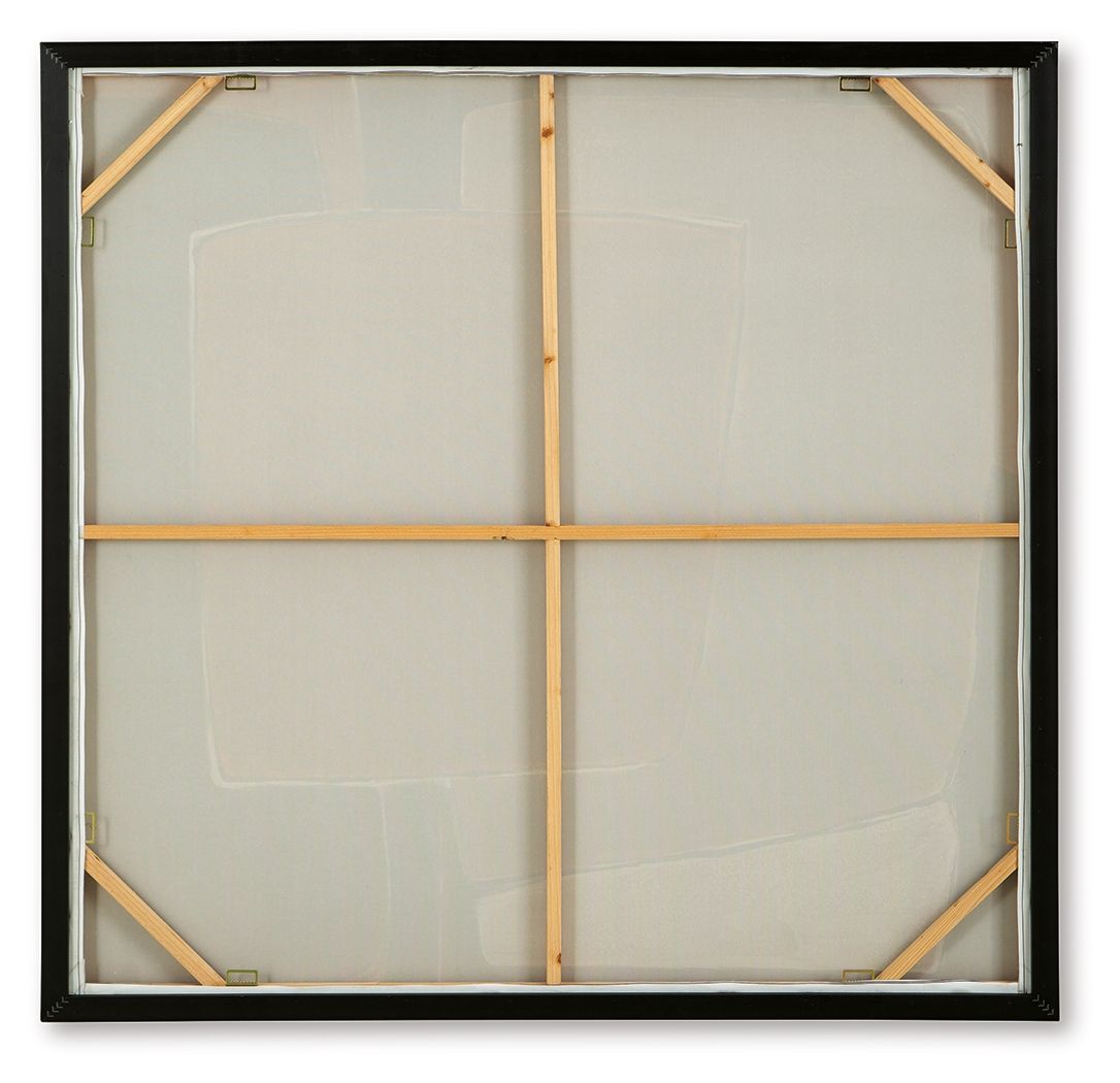Ashley Furniture Actman - Wall Art - Cream / Brown / Gray - Image 7