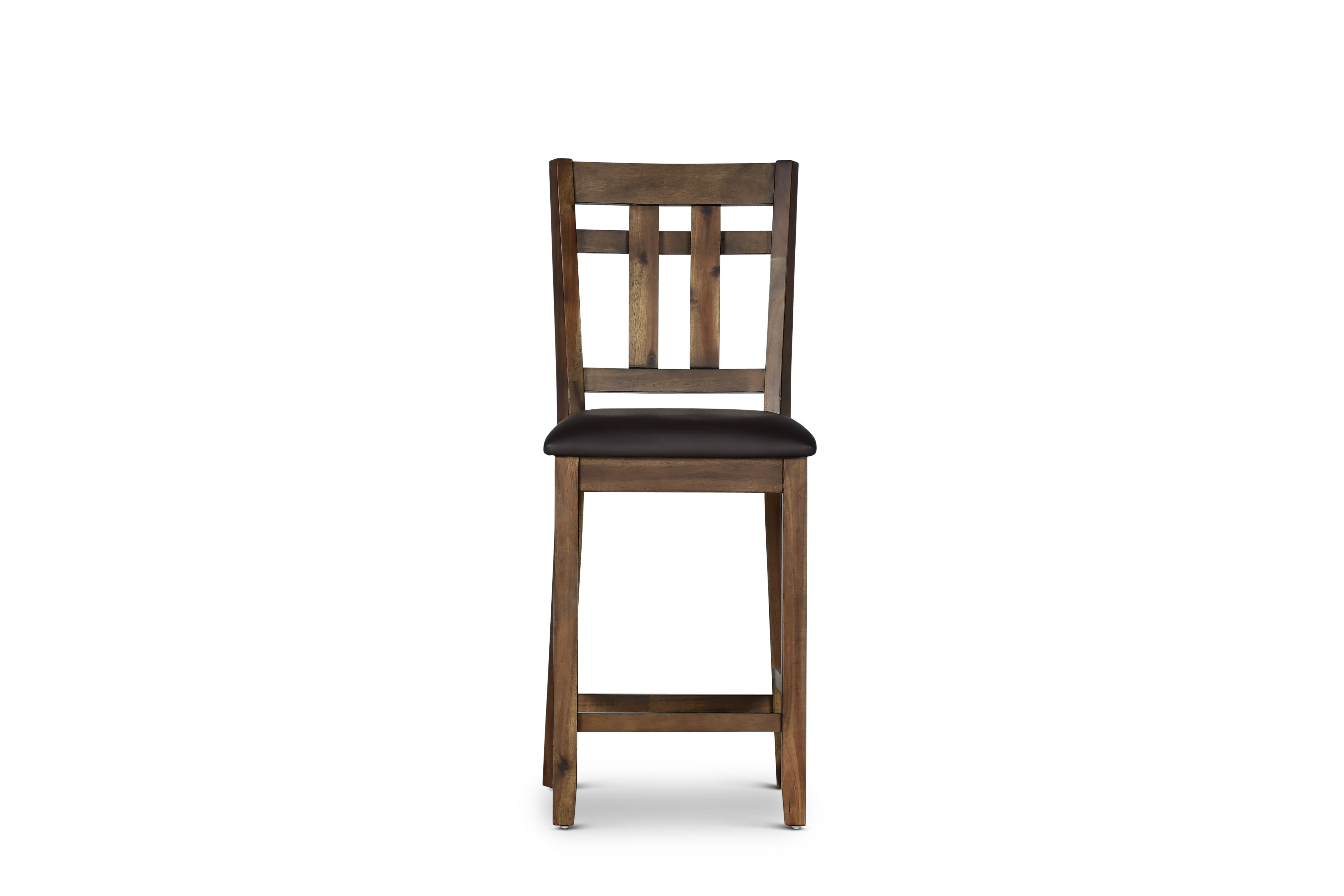 Saranac - 7 Piece Dining Set - Dark Brown